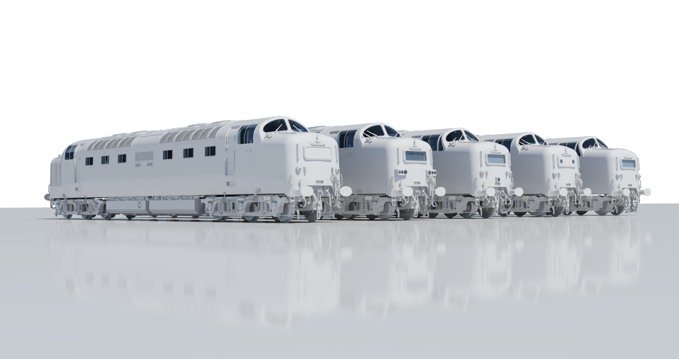 Class 55 Deltic in 4mm; our first locomotive!