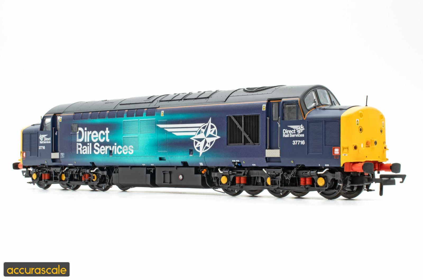 Class 37 - DRS - 37716 - DCC Sound Fitted.