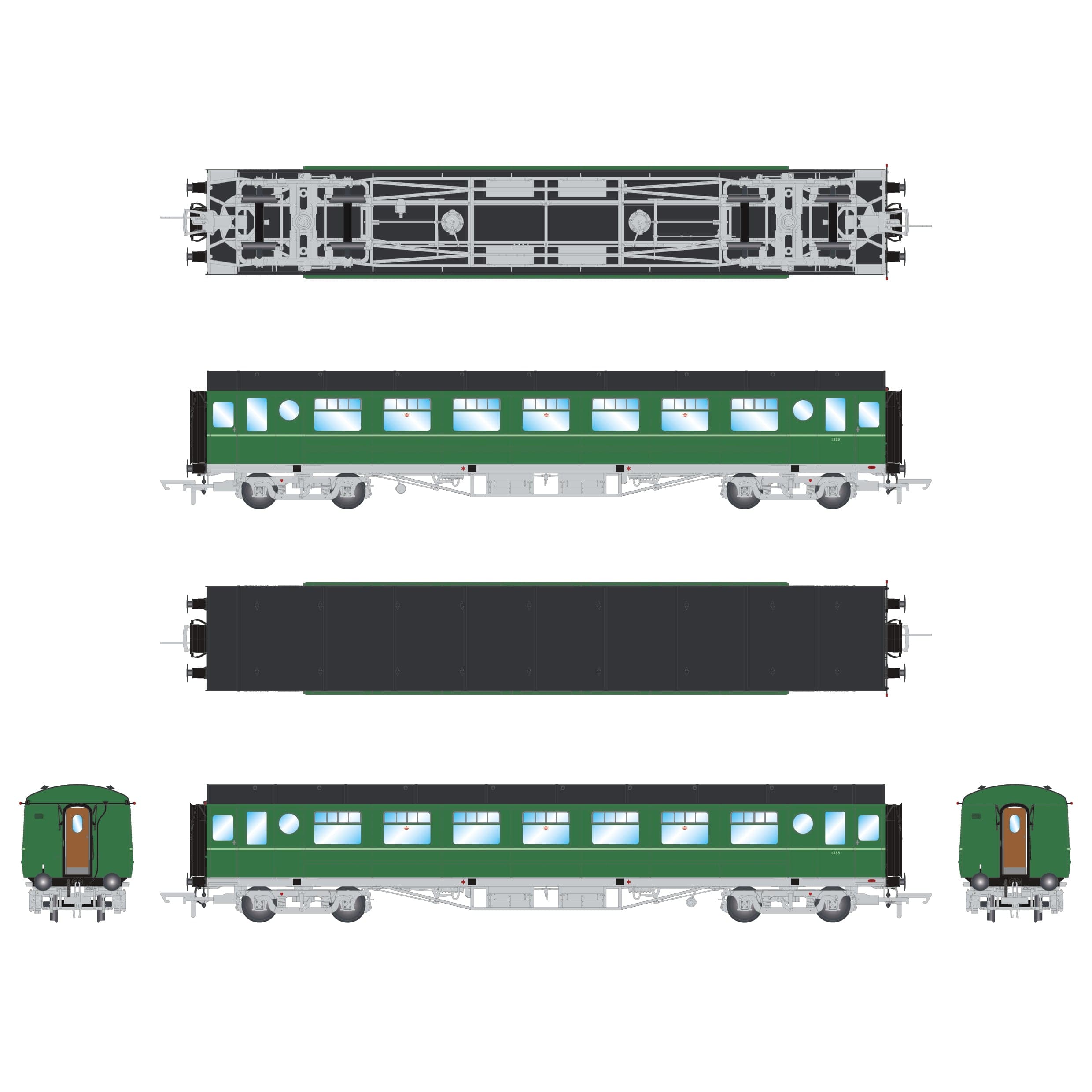 Park Royal D.176 Suburban No. 1388