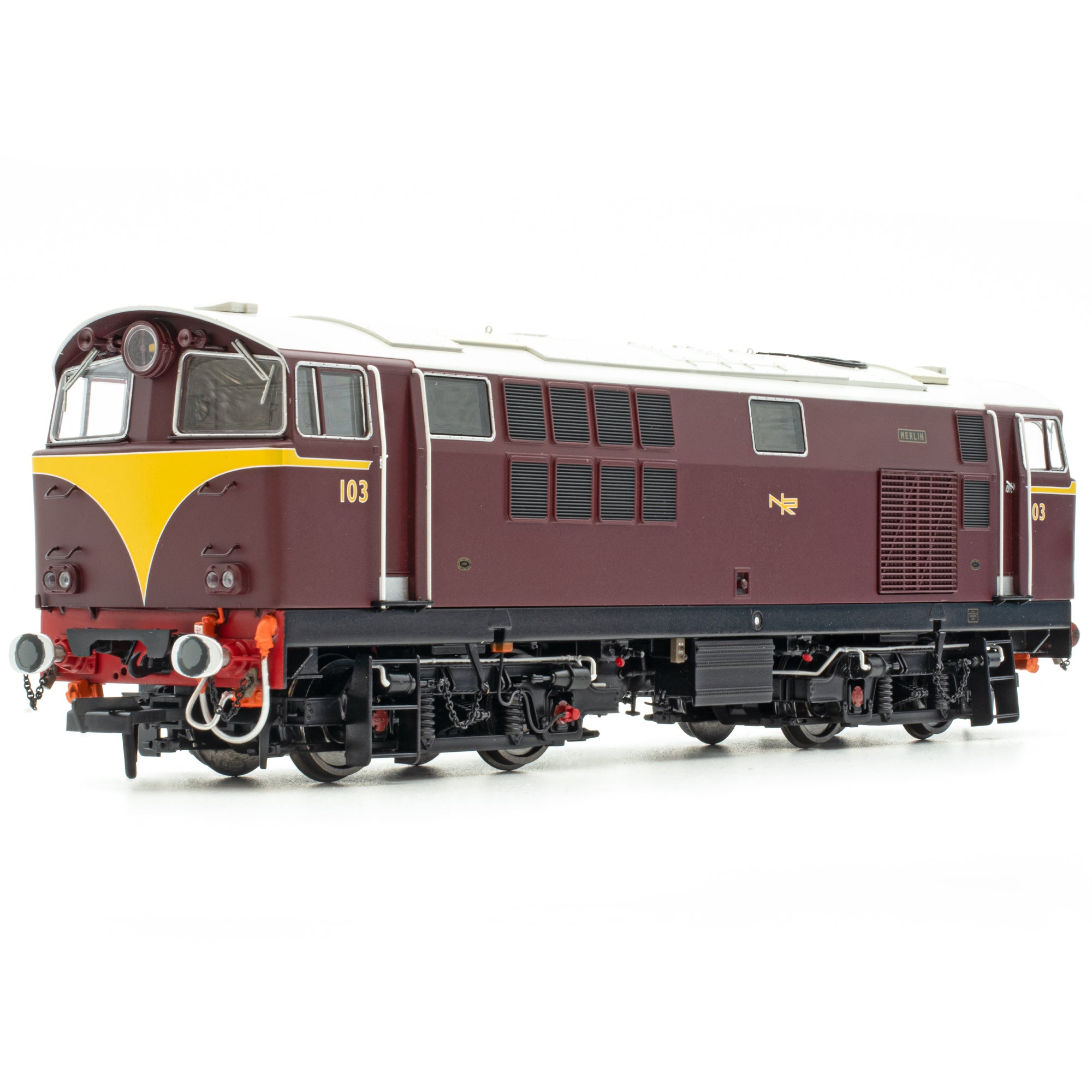 103 'Merlin' Maroon (as delivered) - DCC Sound