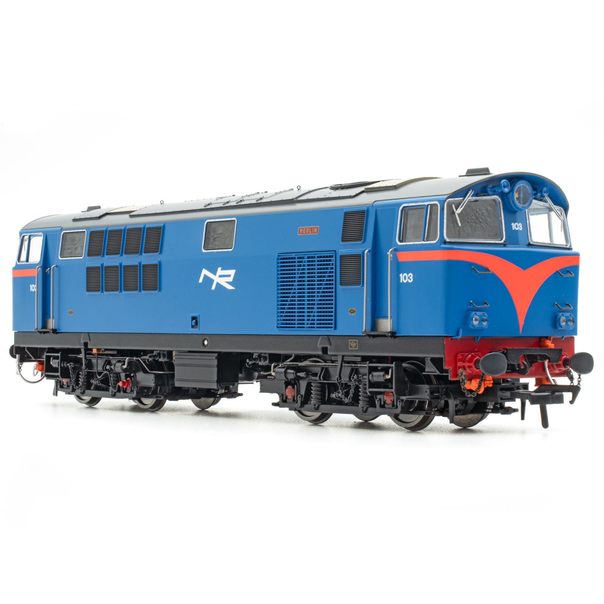 103 'Merlin' NIR Blue, with Red Arc - DCC Sound