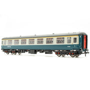 BR Mk.2c (fuinneog mhór leithris) FK M13520 Gorm/Liath le InterCity
