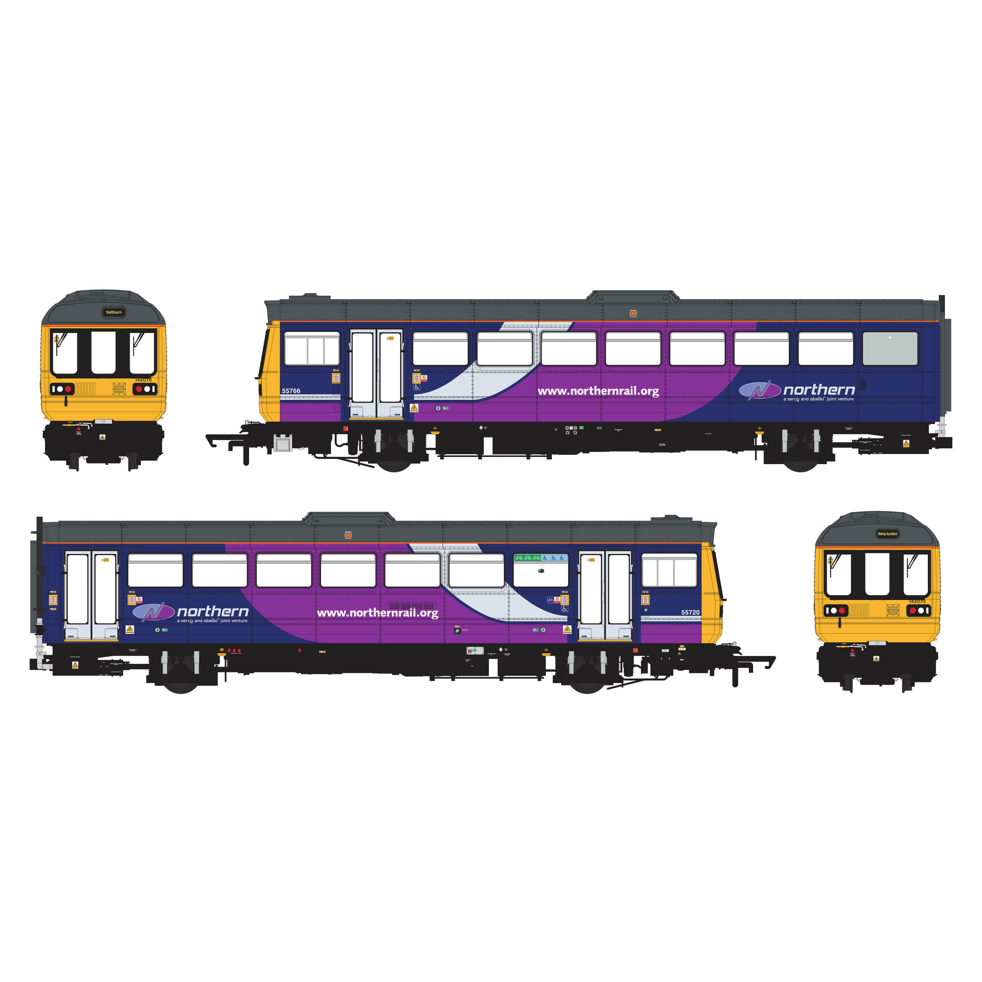 Class 142 - Northern - 142070 - DCC Sound Fitted