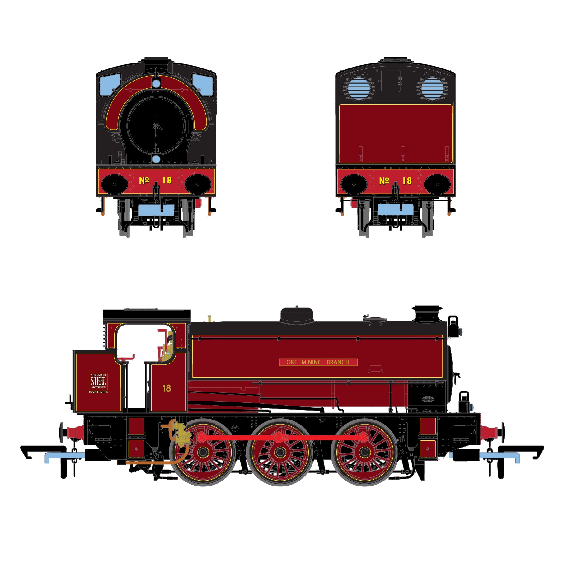 United Steel company - WGB2762 - 18 - DCC Sound