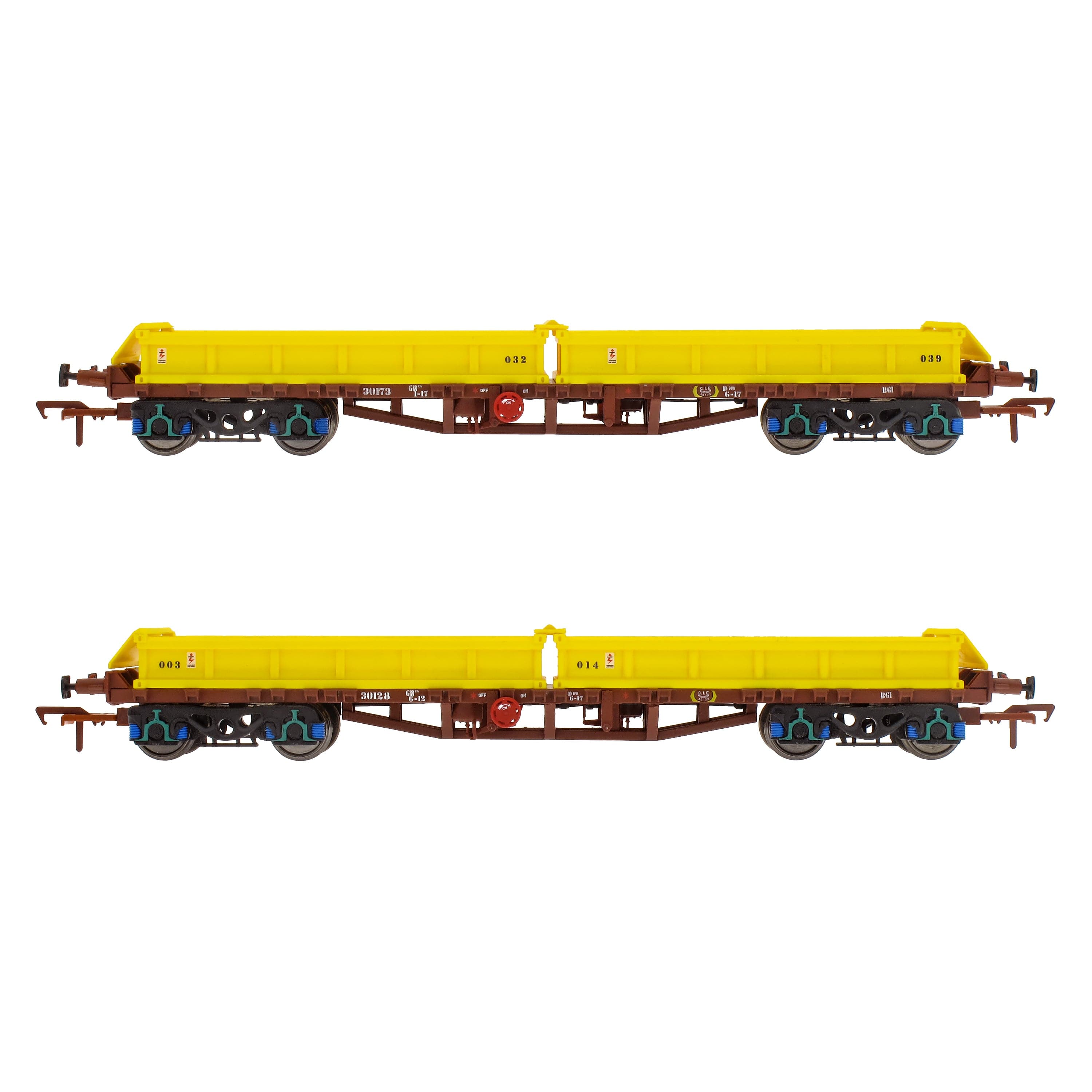 CIÉ/IR 42' Flat - Twin Pack A - Spoil Wagons