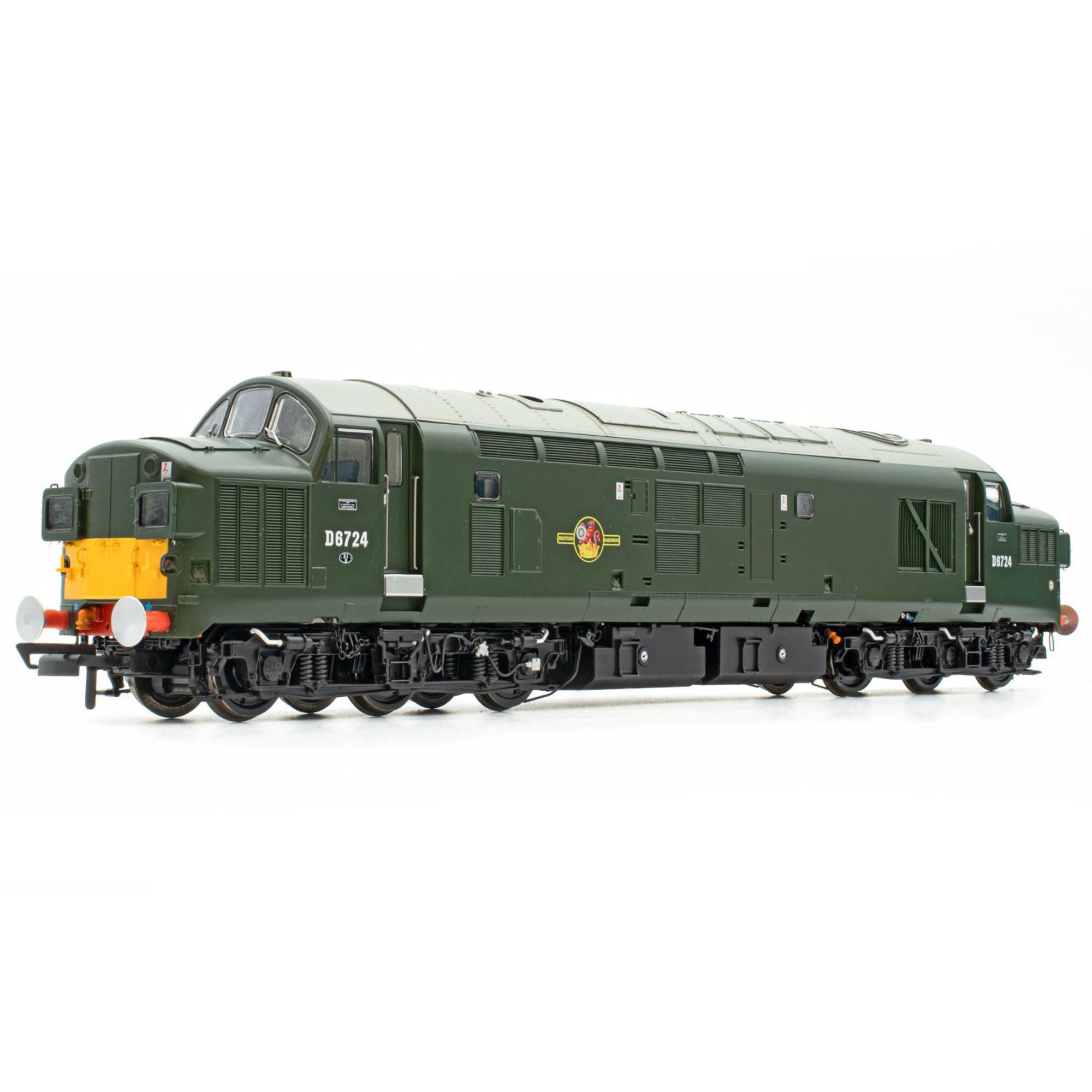 BR Class 37 - BR Green (Small Yellow Panels) - D6724