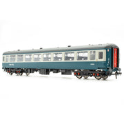BR Mk.2c (fuinneog mhór leithris) TSO M5500 Gorm/Liath le InterCity