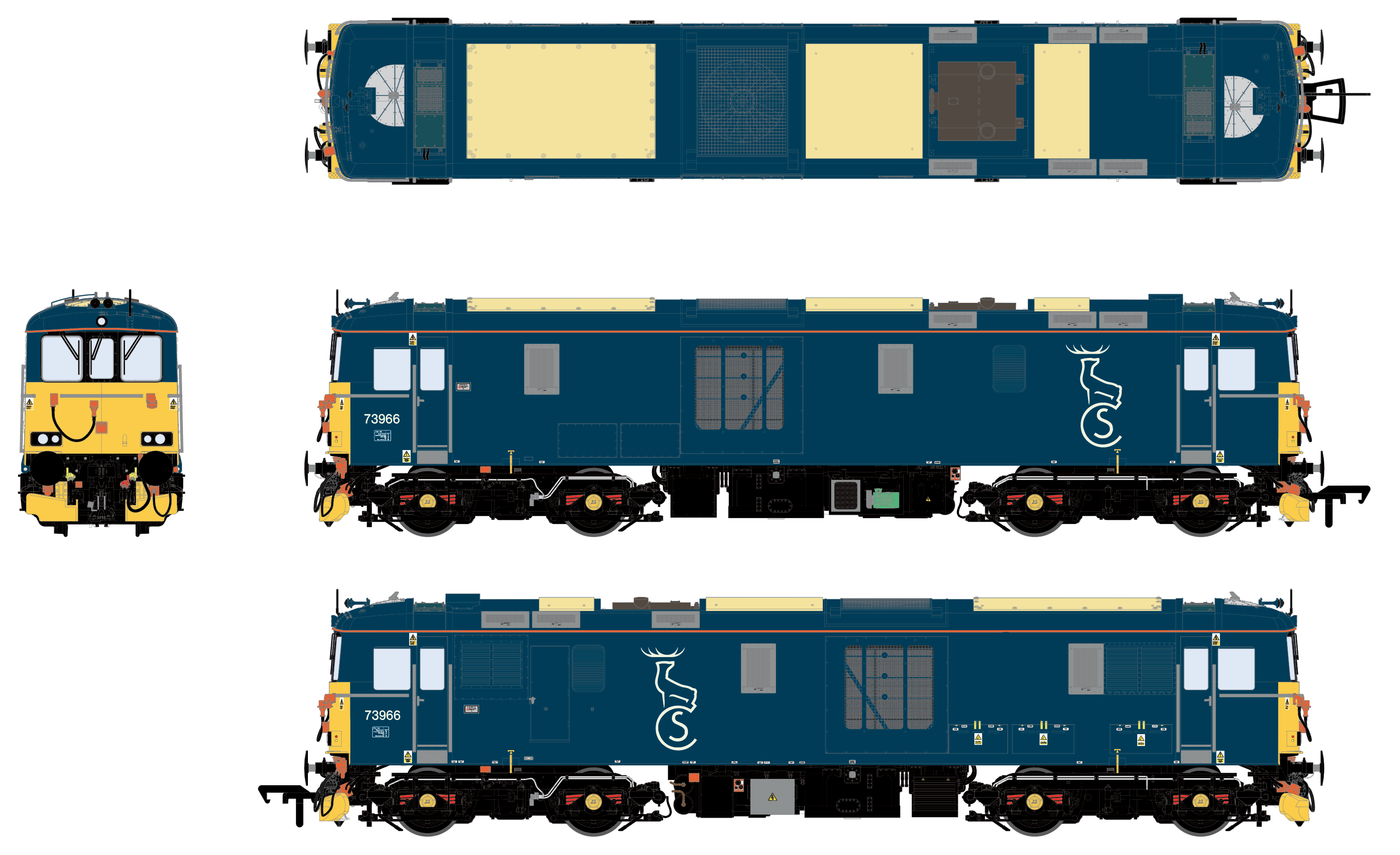 Rang 73 - Caledonian (Reatha) - 73966 - DCC Fuaim Feistithe