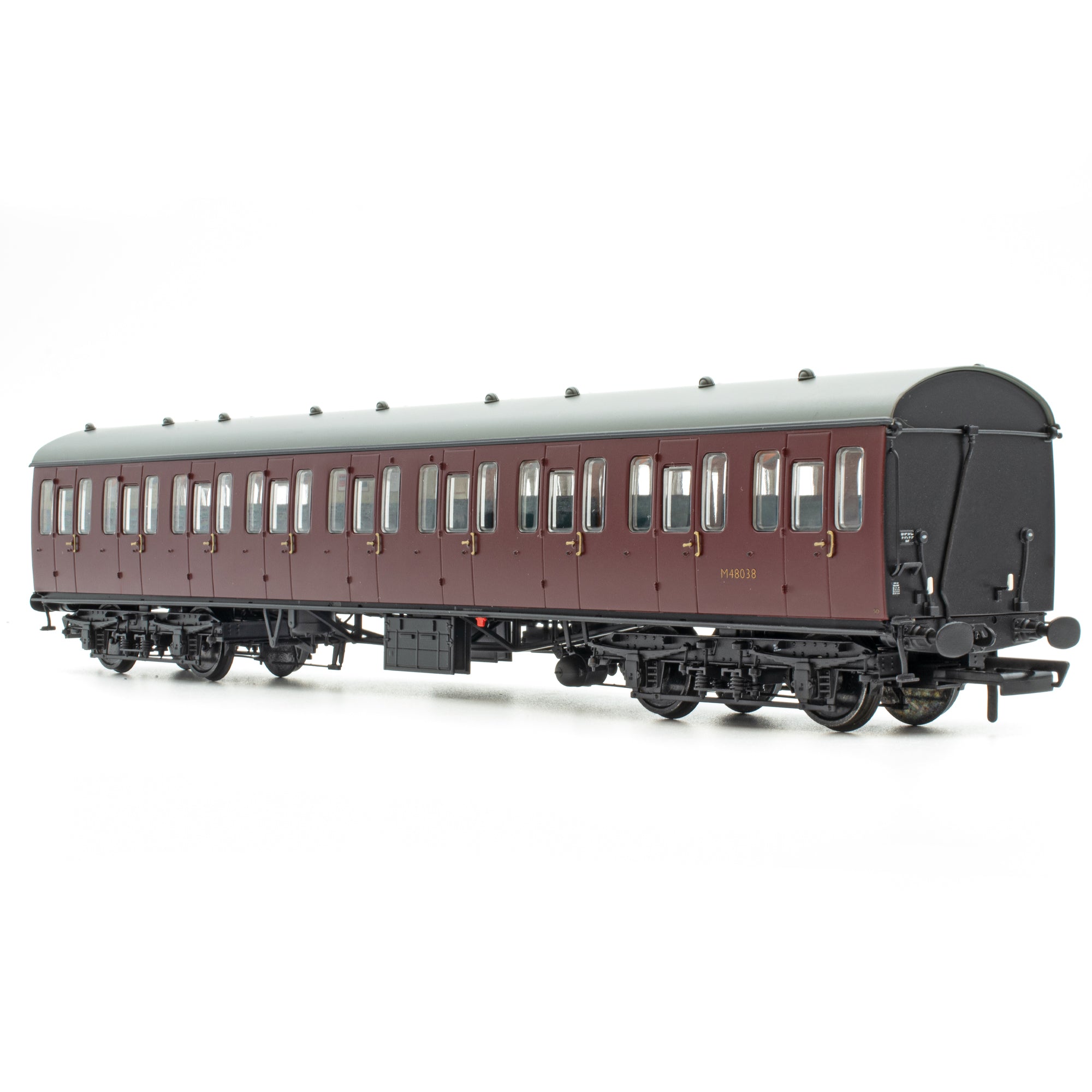 BR Mk1 57' Non-Gangway Coach - SO - Plain Maroon M48038