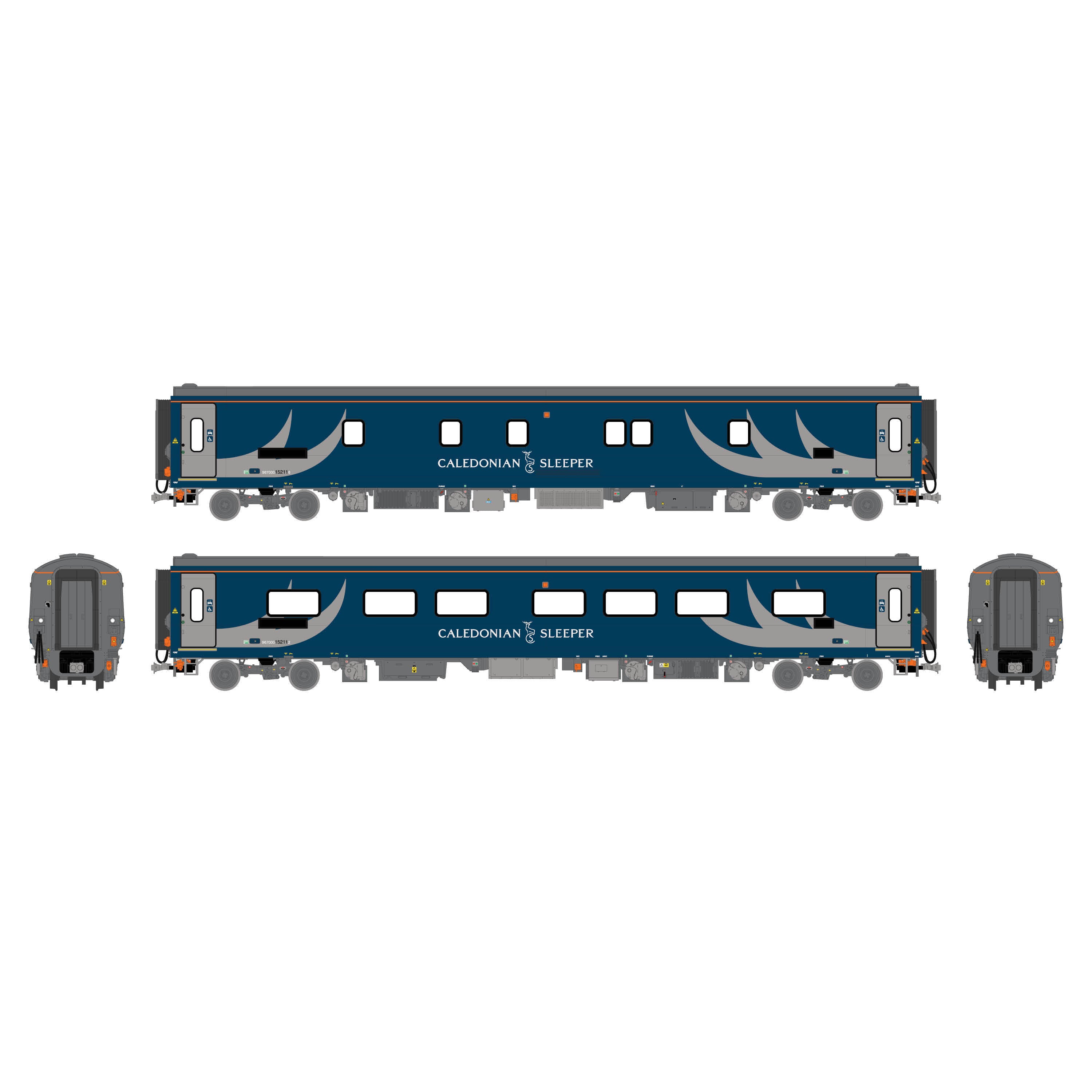 CAF Mk.5 Codlataí Inrochtana 15211 Caledonian Sleeper