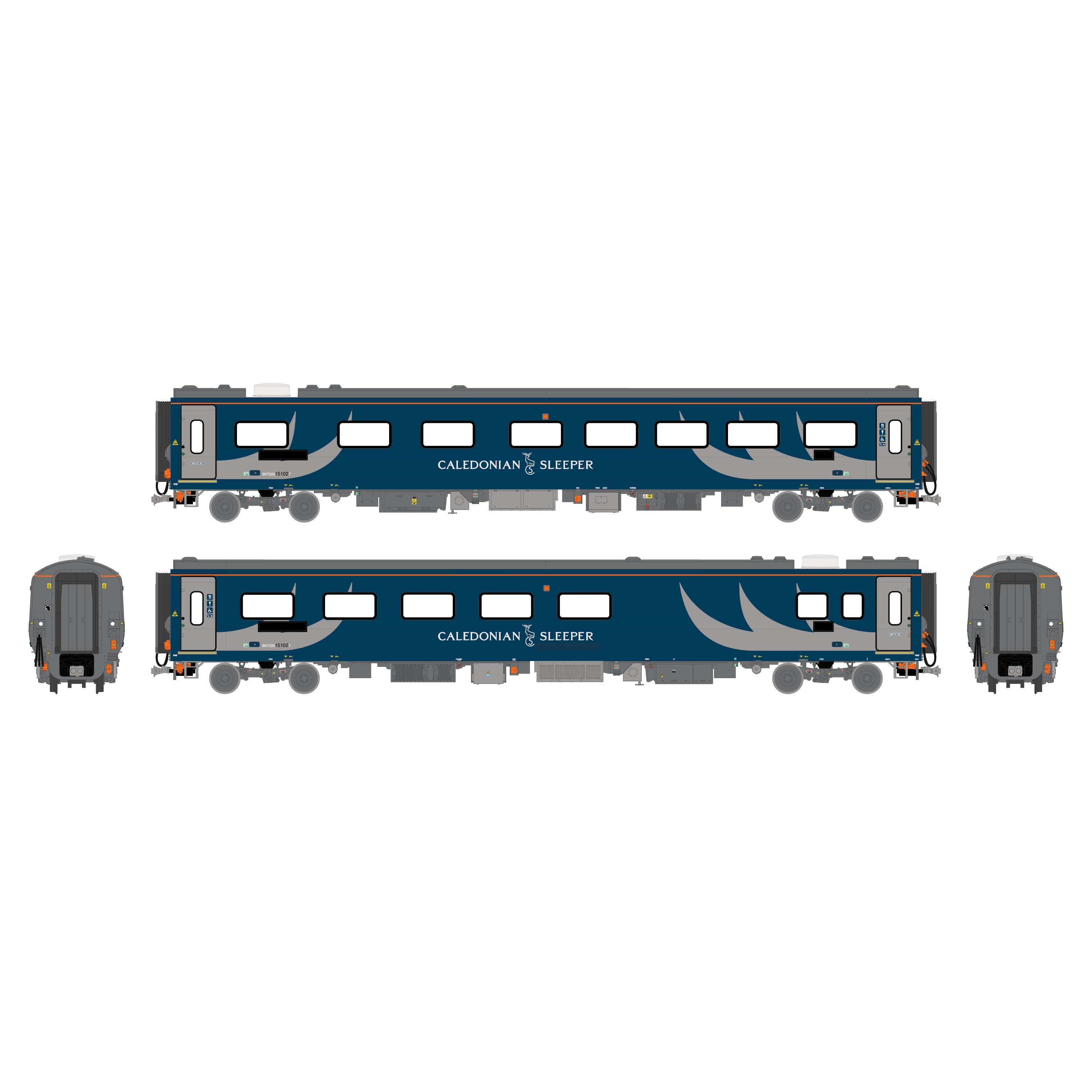 CAF Mk.5 Cóitseáil Club 15102 Caledonian Sleeper