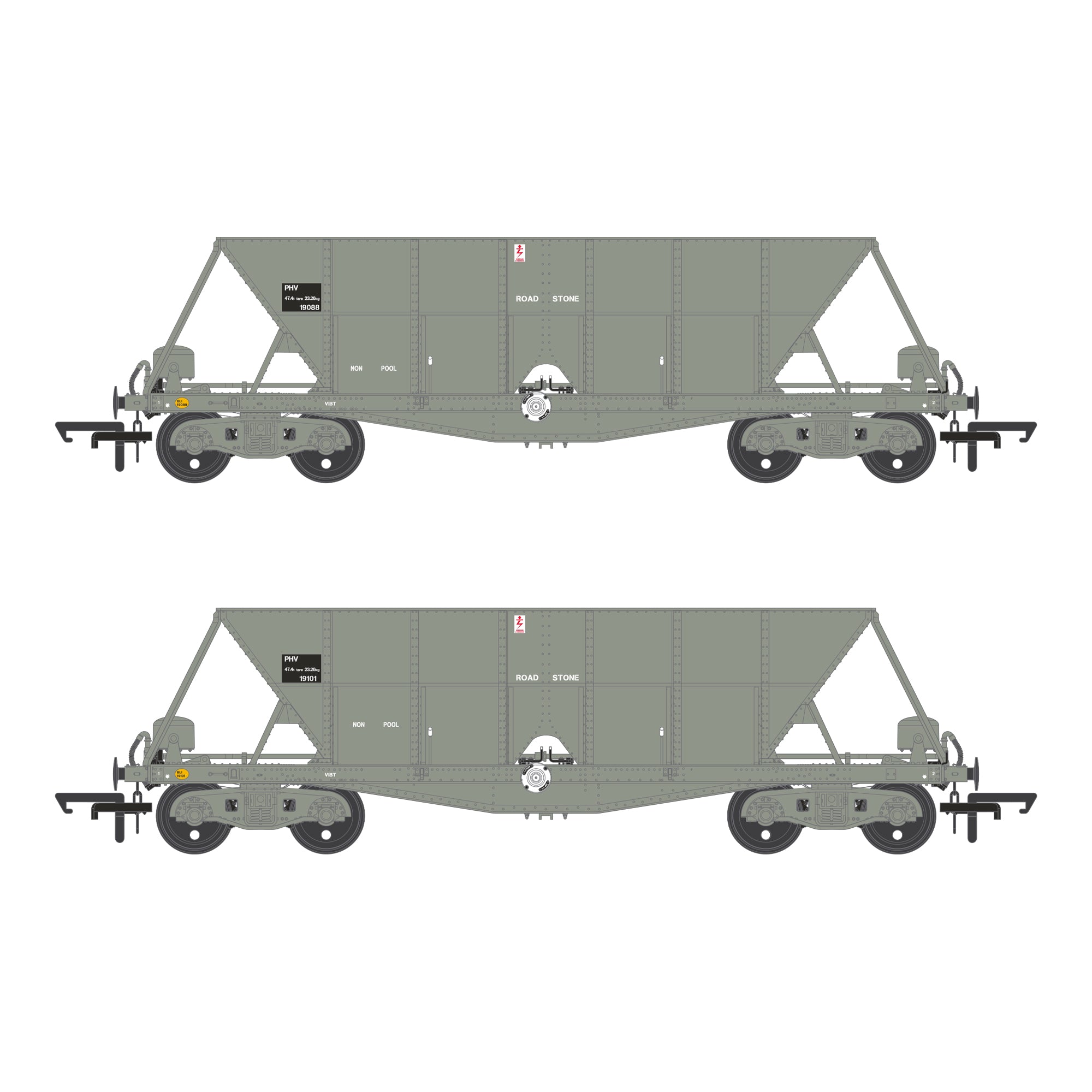 ICI Hopper - 1992 go 1997 - Twin Pack D