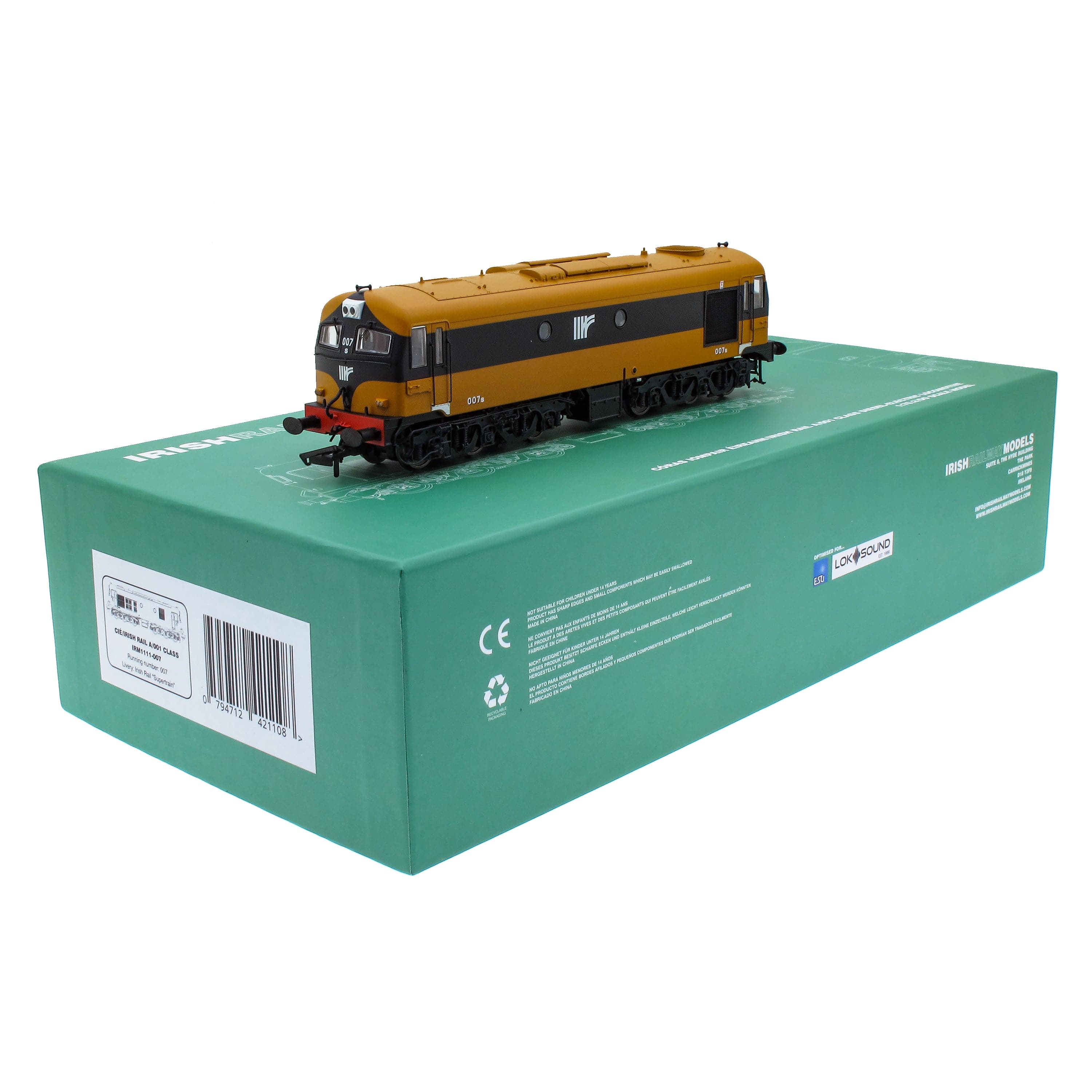 007 - A Class Locomotive - Supertrain Iarnród Éireann