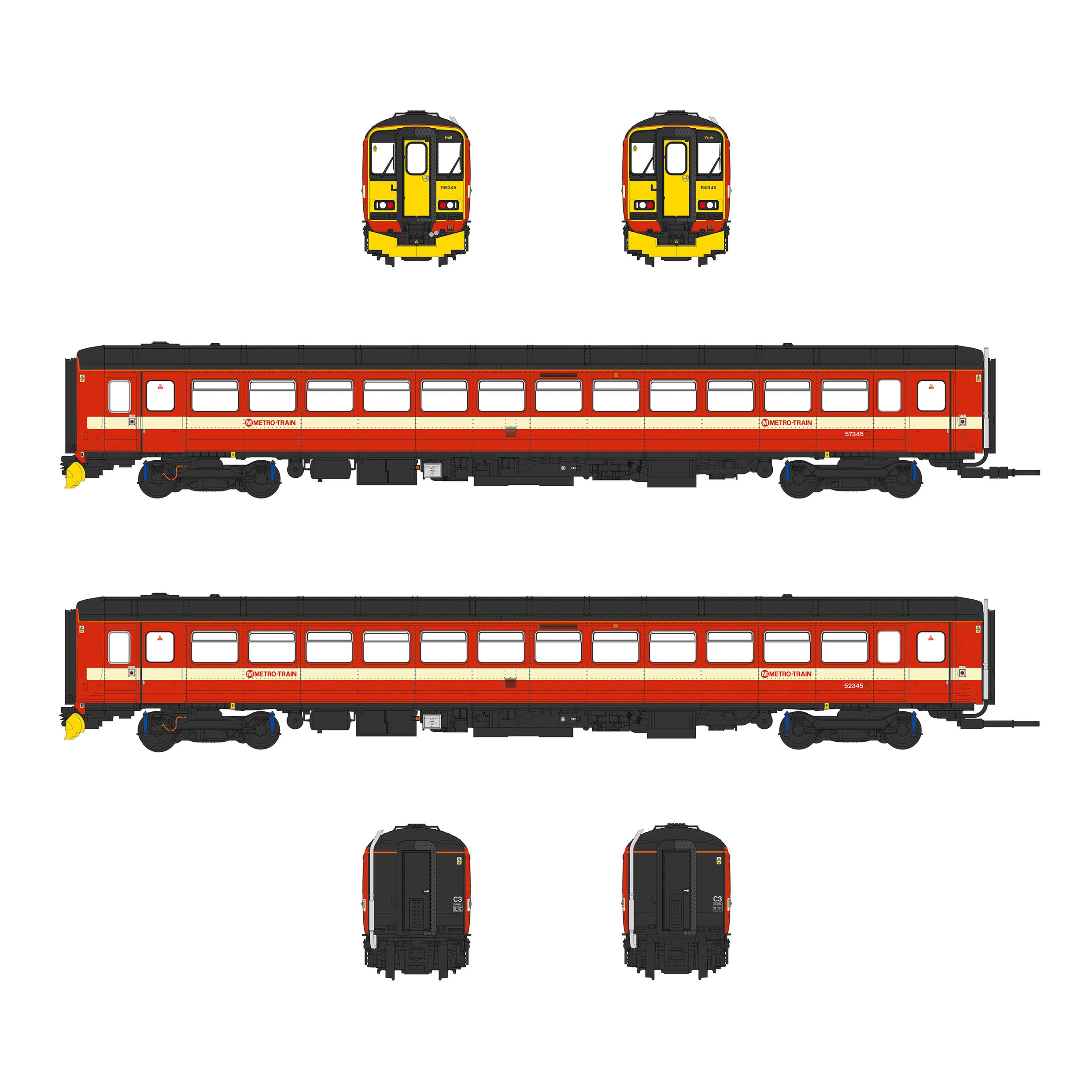 Rang 155 - West Yorkshire PTE - 155345 - Scála OO