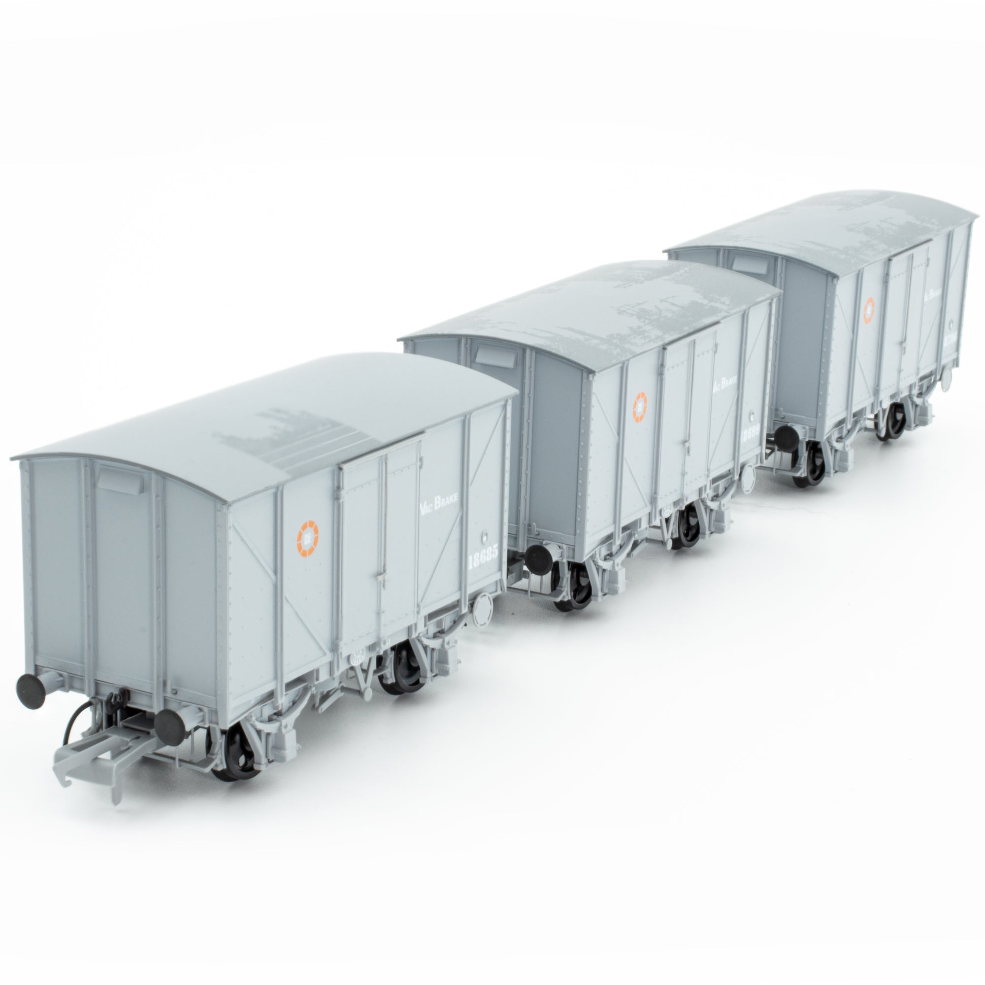 CIE Bulleid H Van - Grey (ré cruinn CIE) - feistithe i bhfolús - Pacáiste 1