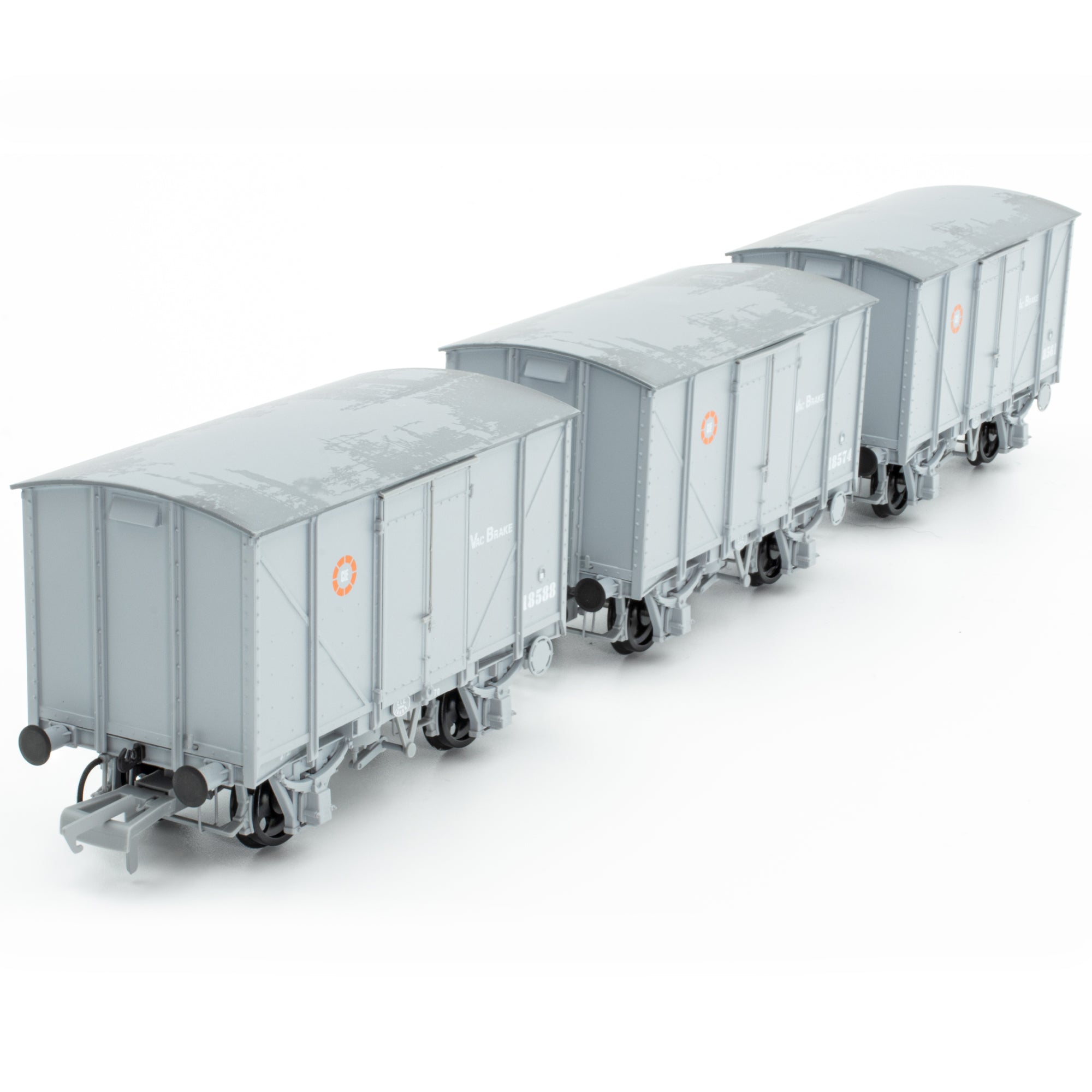 CIE Bulleid H Van - Grey (ré cruinn CIE) - feistithe i bhfolús - Pacáiste 2