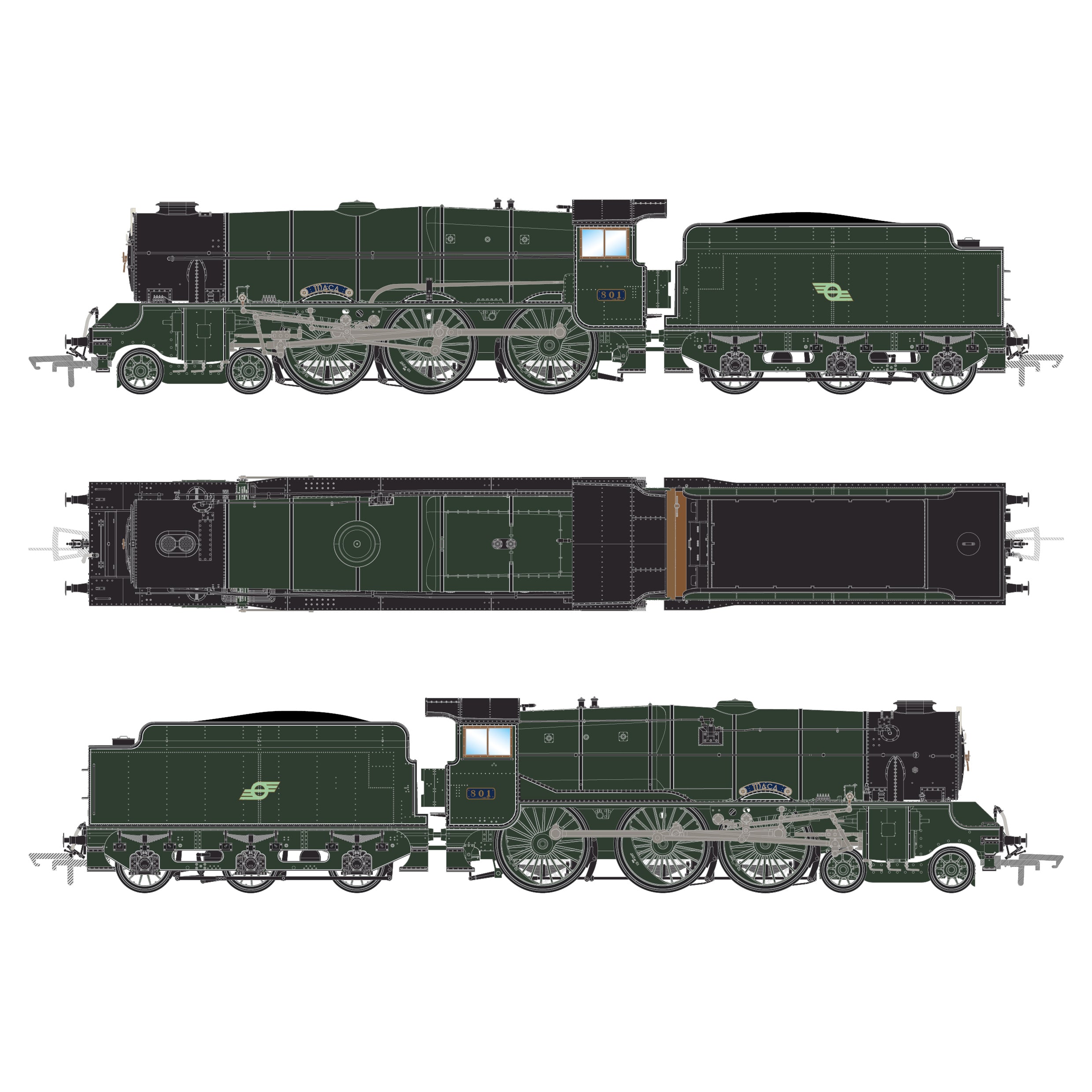 GSR800 - 801 Maca - CIE (FS) - Fuaim DCC