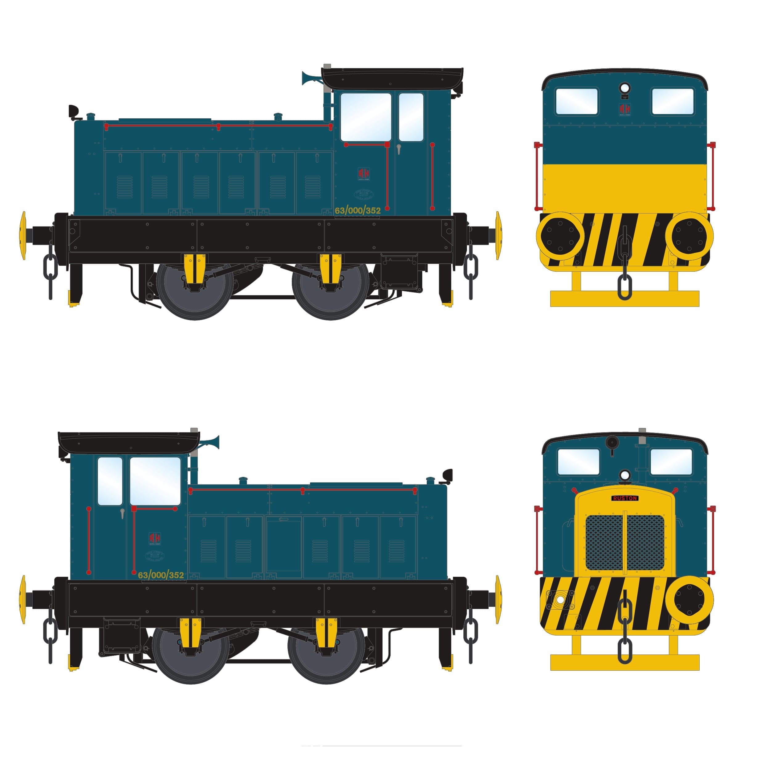 338413/1953 - An Bord Náisiúnta Gual Uimh. 63-000-352 - BR Iarnród Gorm