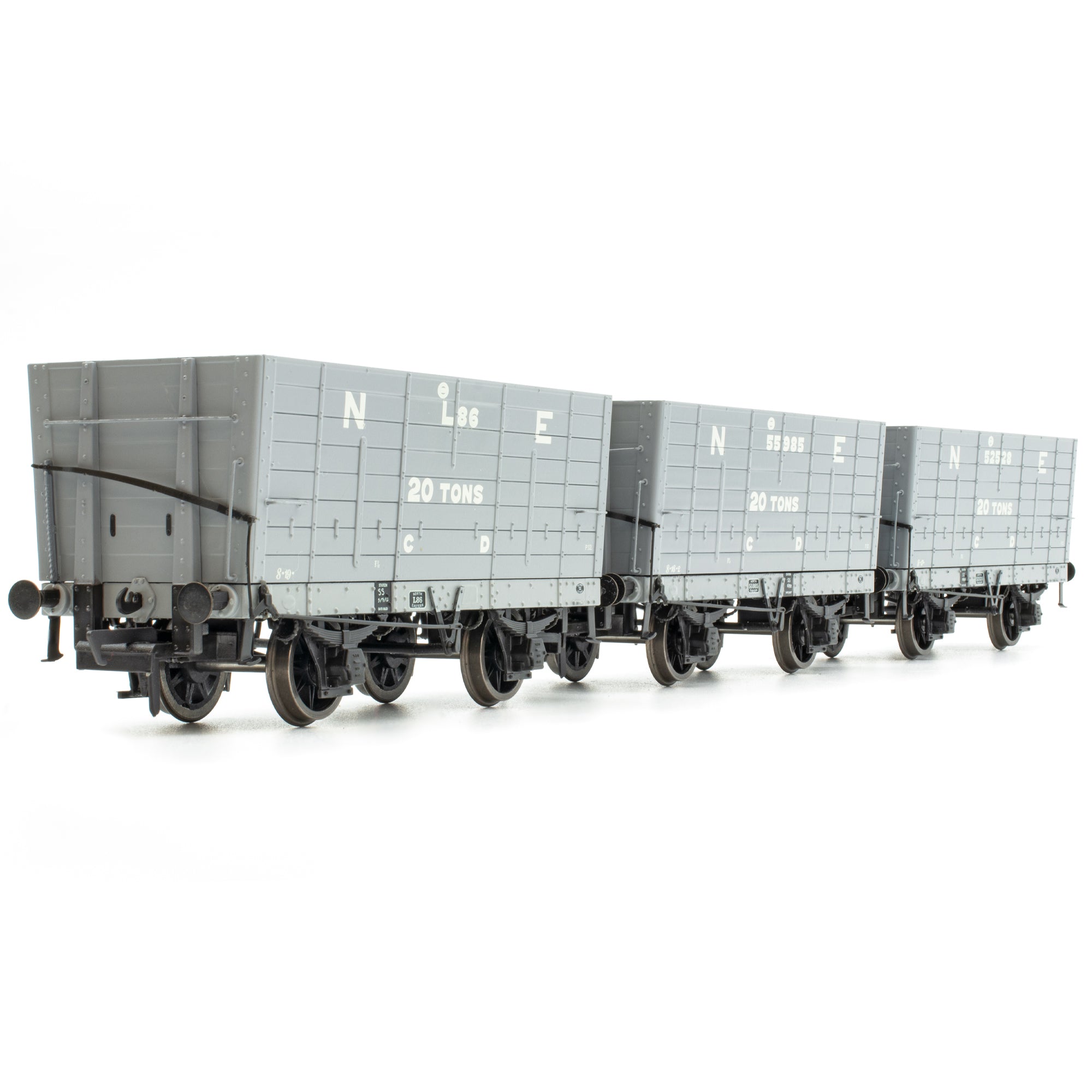 Hopper P7 - Réamhghrúpáil: NER Liath - Pacáiste Tríphléasctha 1