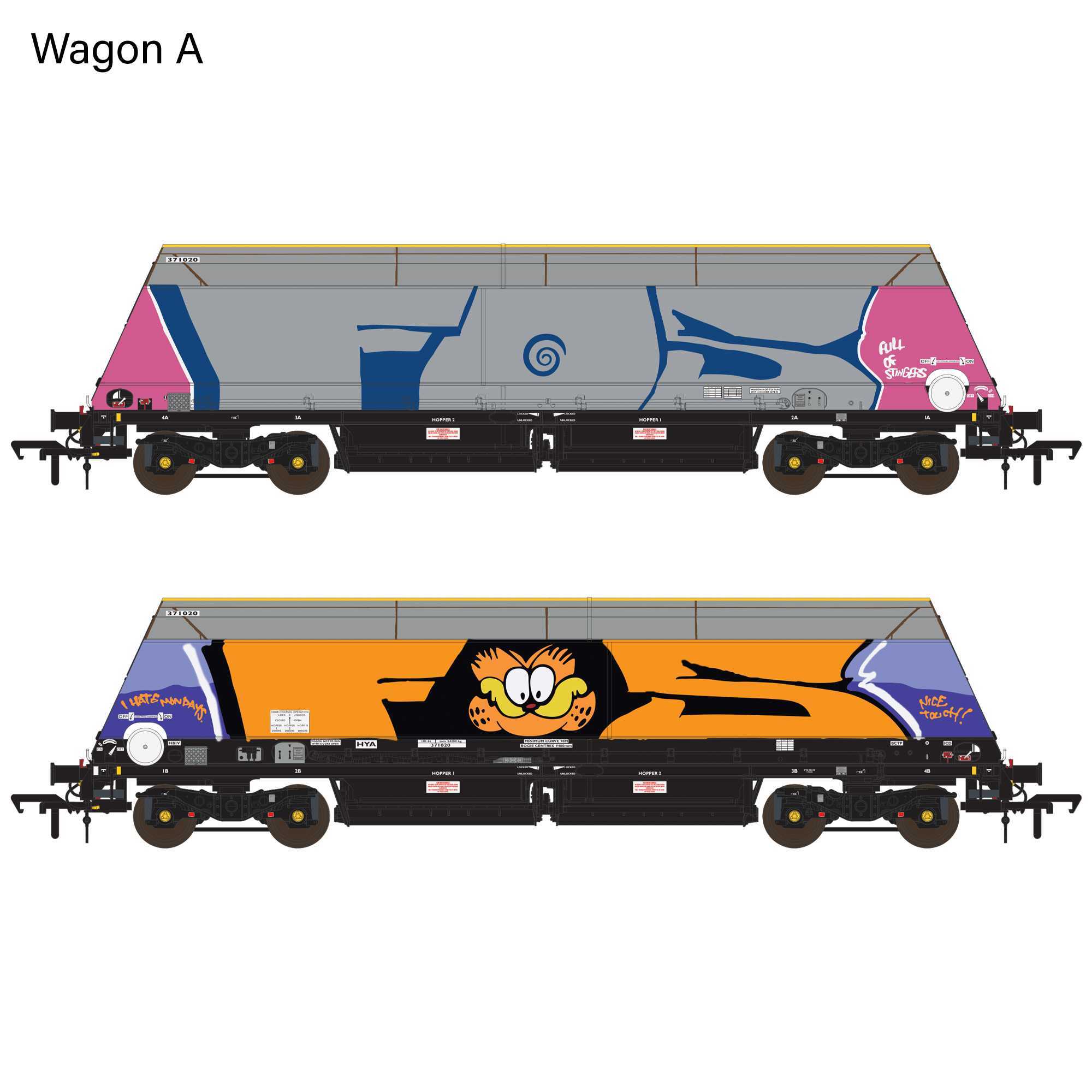 Gearradh síos HYA - Gan phéinteáil le Brandáil NACCO (Pacáiste 1)