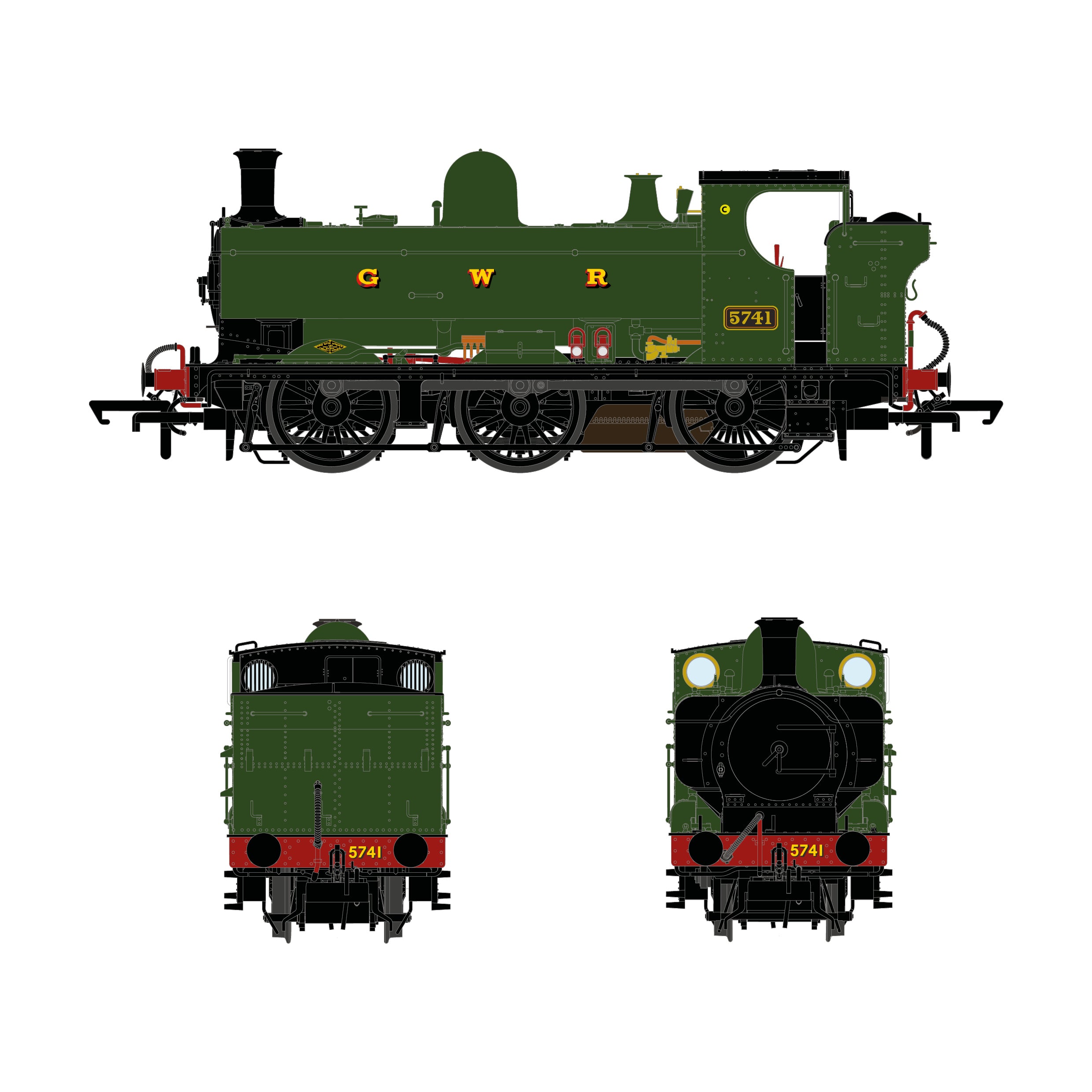 Aicme 5700 - 5741 - Glas GWR