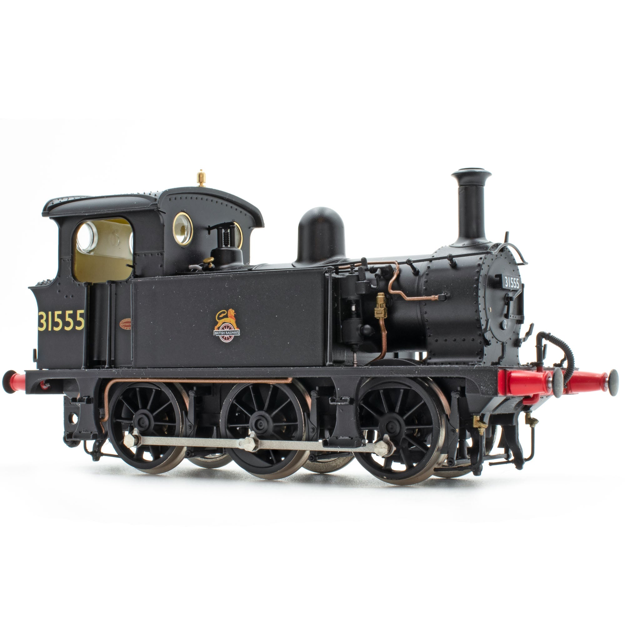 SECR P Aicme 0-6-0T 31555 i BR dubh le feathal luath