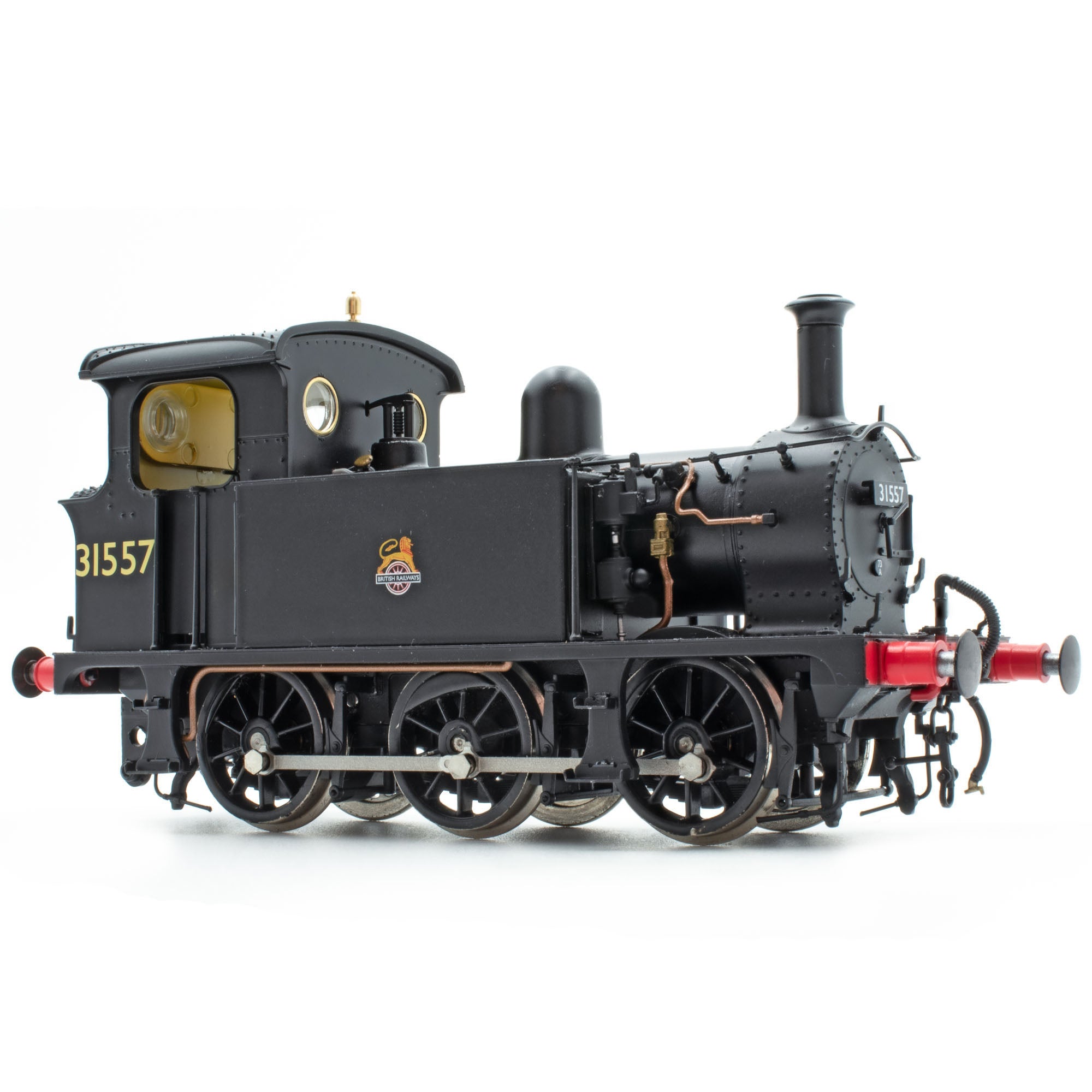 SECR P Aicme 0-6-0T 31557 i BR dubh le feathal luath