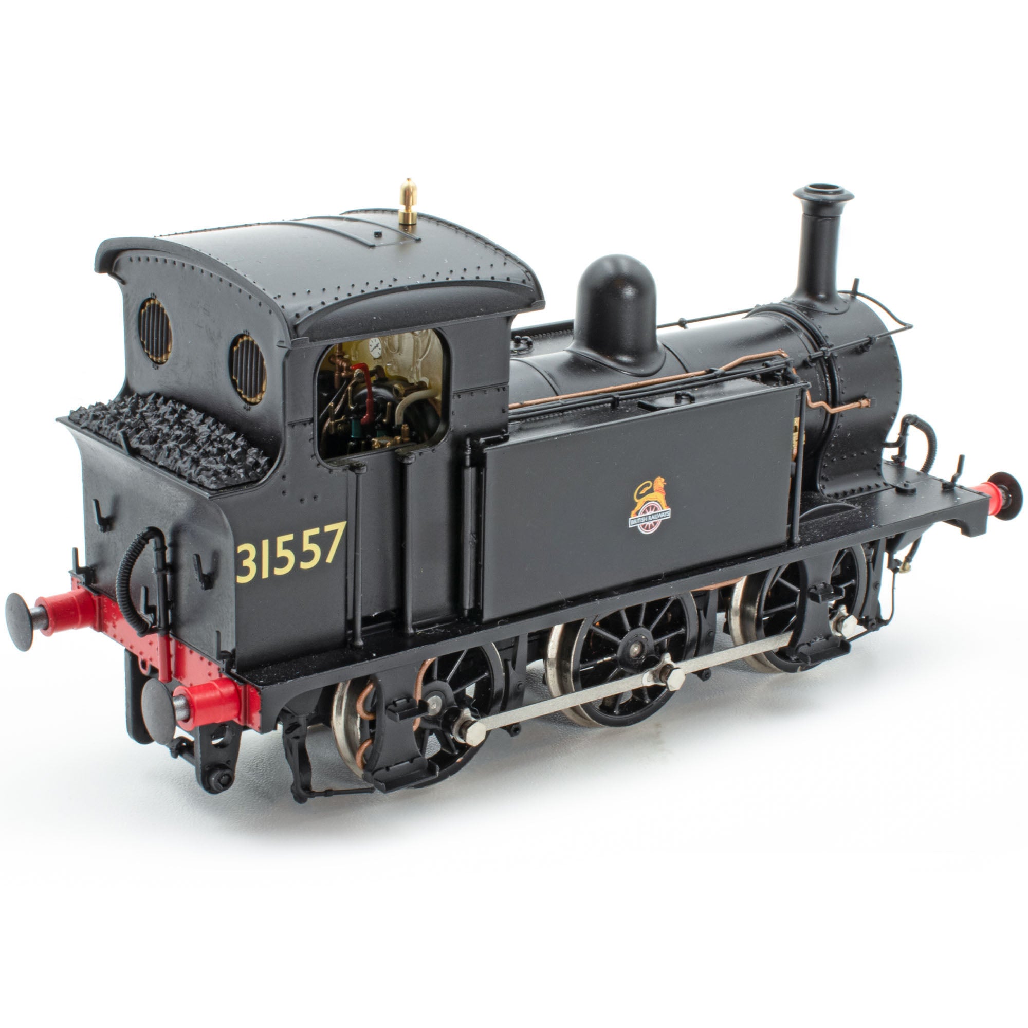 SECR P Aicme 0-6-0T 31557 i BR dubh le feathal luath