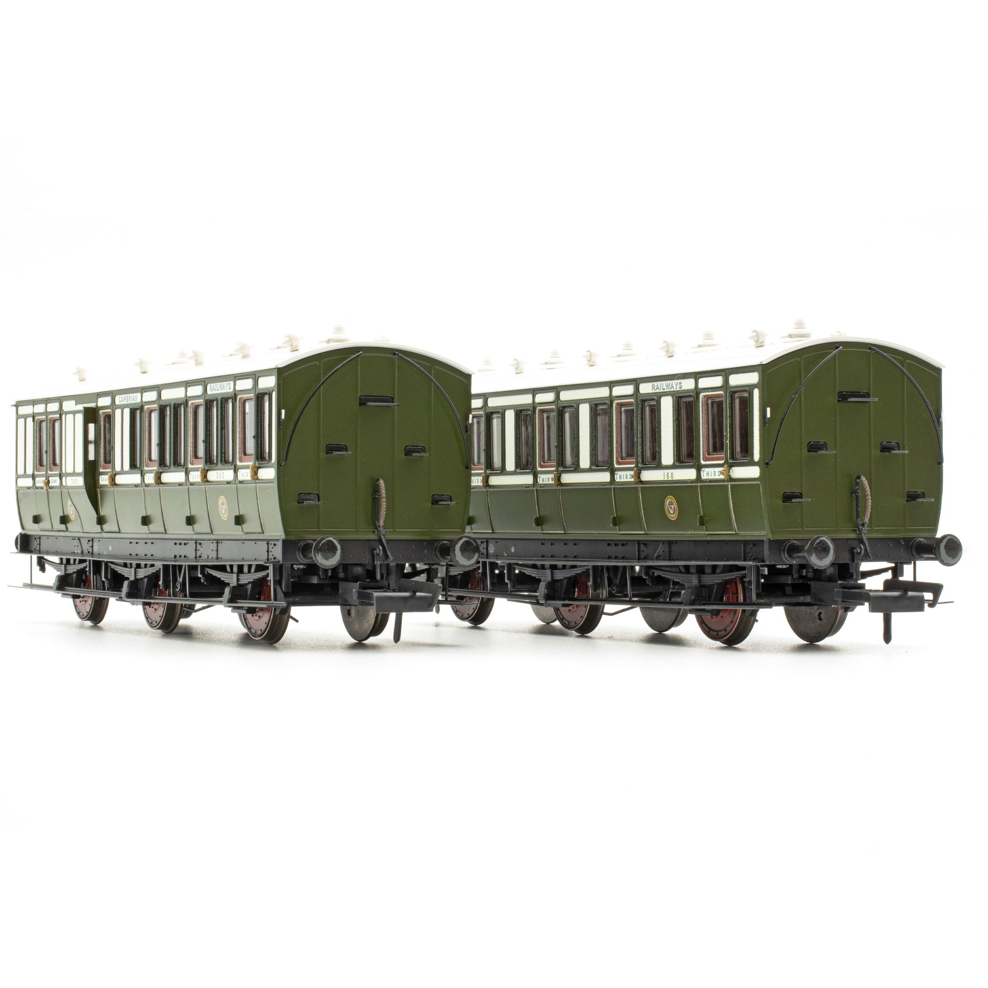 Genesis 6w - Cambrian Railways Lined Bronze Green/Cream - Twin Pack I