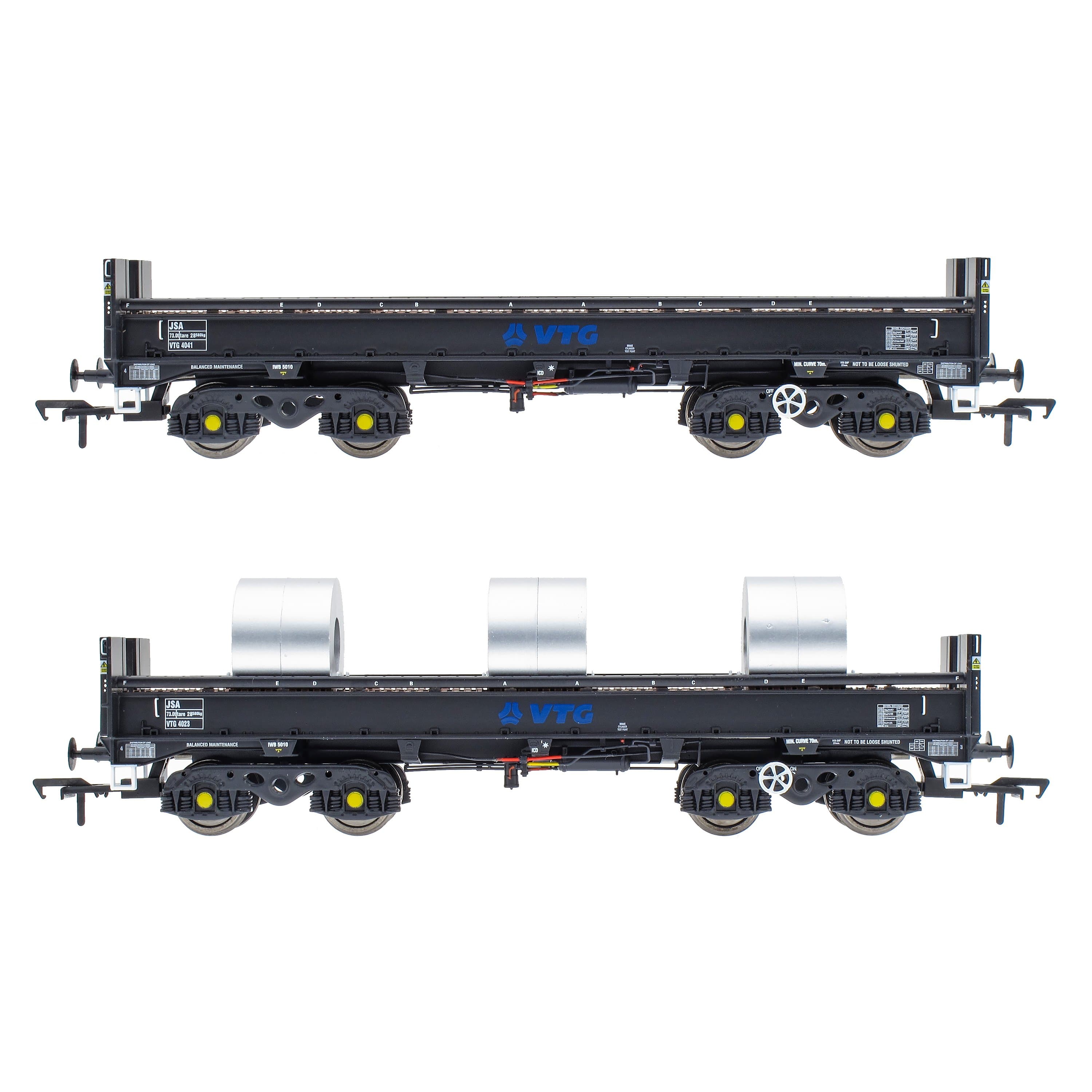 Pacáiste Cúpla Wagon Cruach Oscailte JSA Bogie - VTG 1