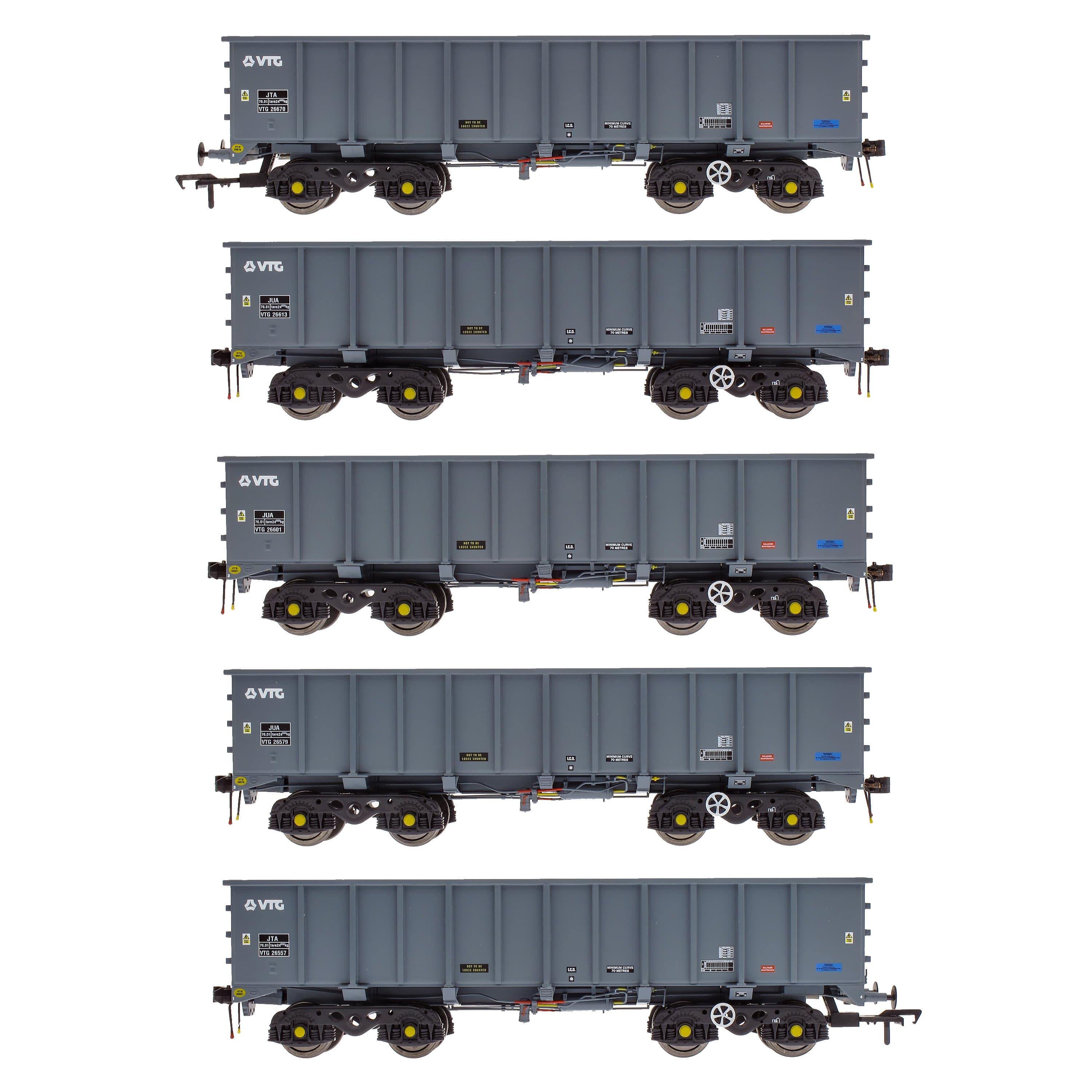 PTA/JTA+JUA Bogie Tippler Pack - VTG Grey - Outer Pack