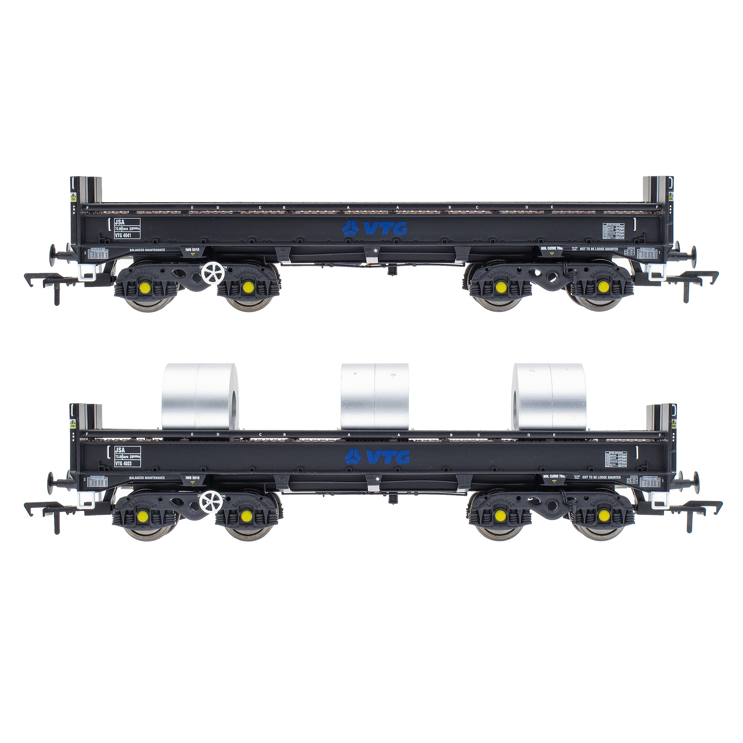 Pacáiste Cúpla Wagon Cruach Oscailte JSA Bogie - VTG 1