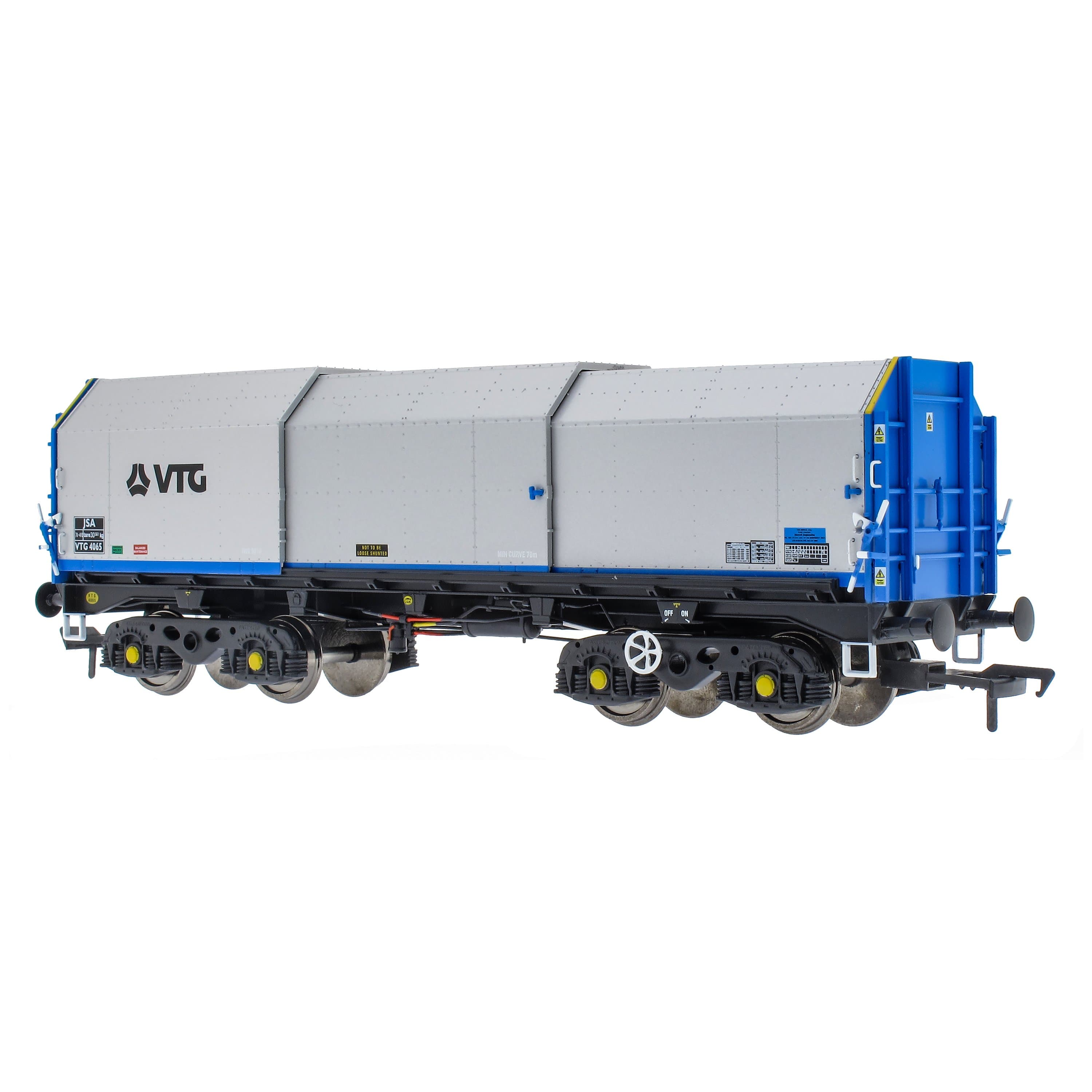 Pacáiste Cúpla Wagon Cruach Clúdaithe JSA Bogie - VTG 1