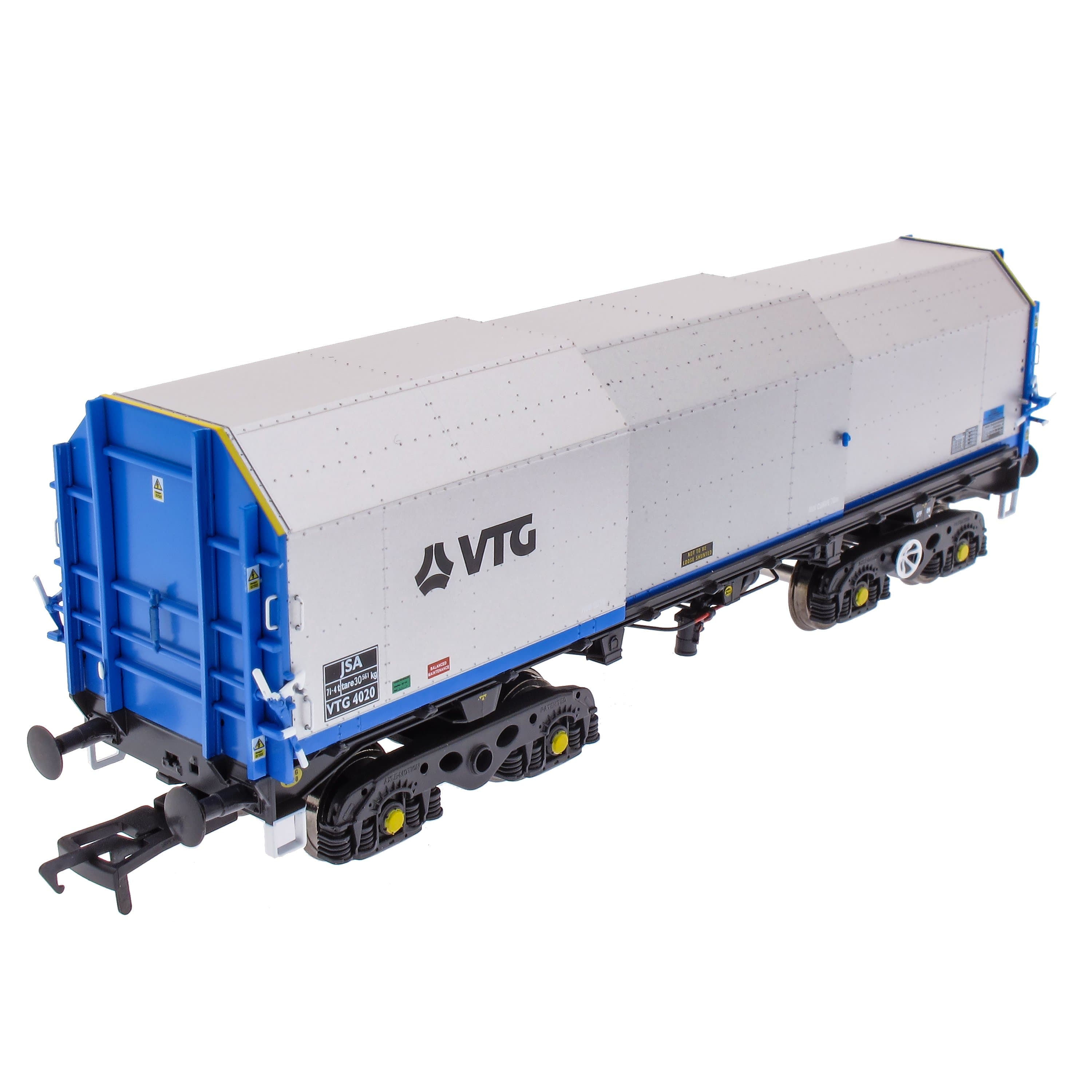 Pacáiste Cúpla Wagon Cruach Clúdaithe JSA Bogie - VTG 1