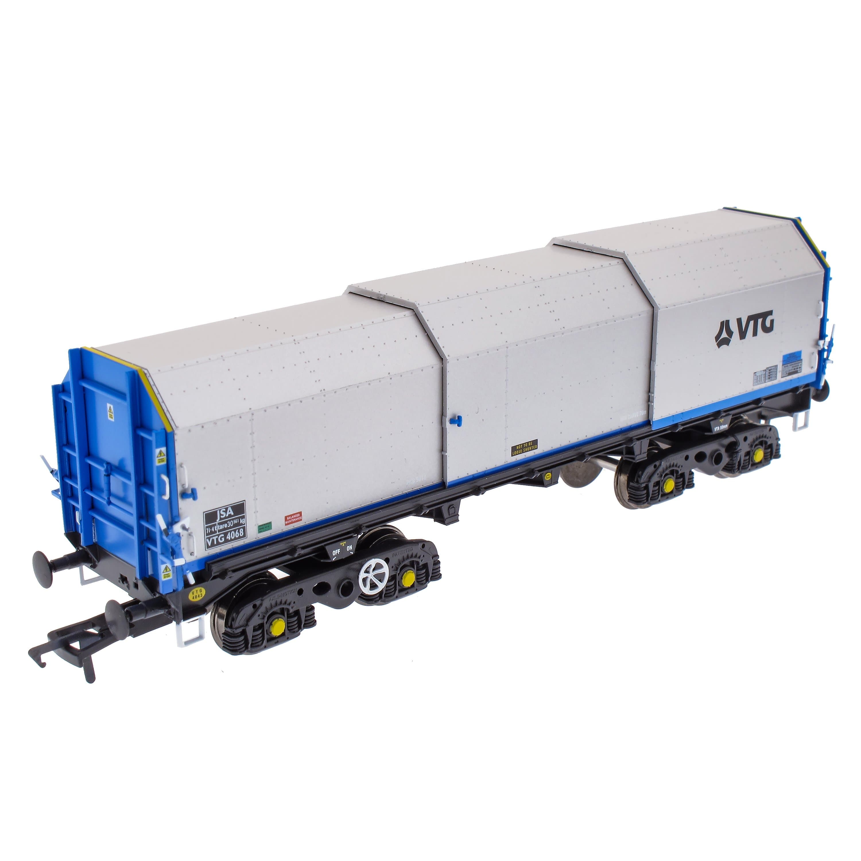 Pacáiste Cúpla Wagon Cruach Clúdaithe JSA Bogie - VTG 3