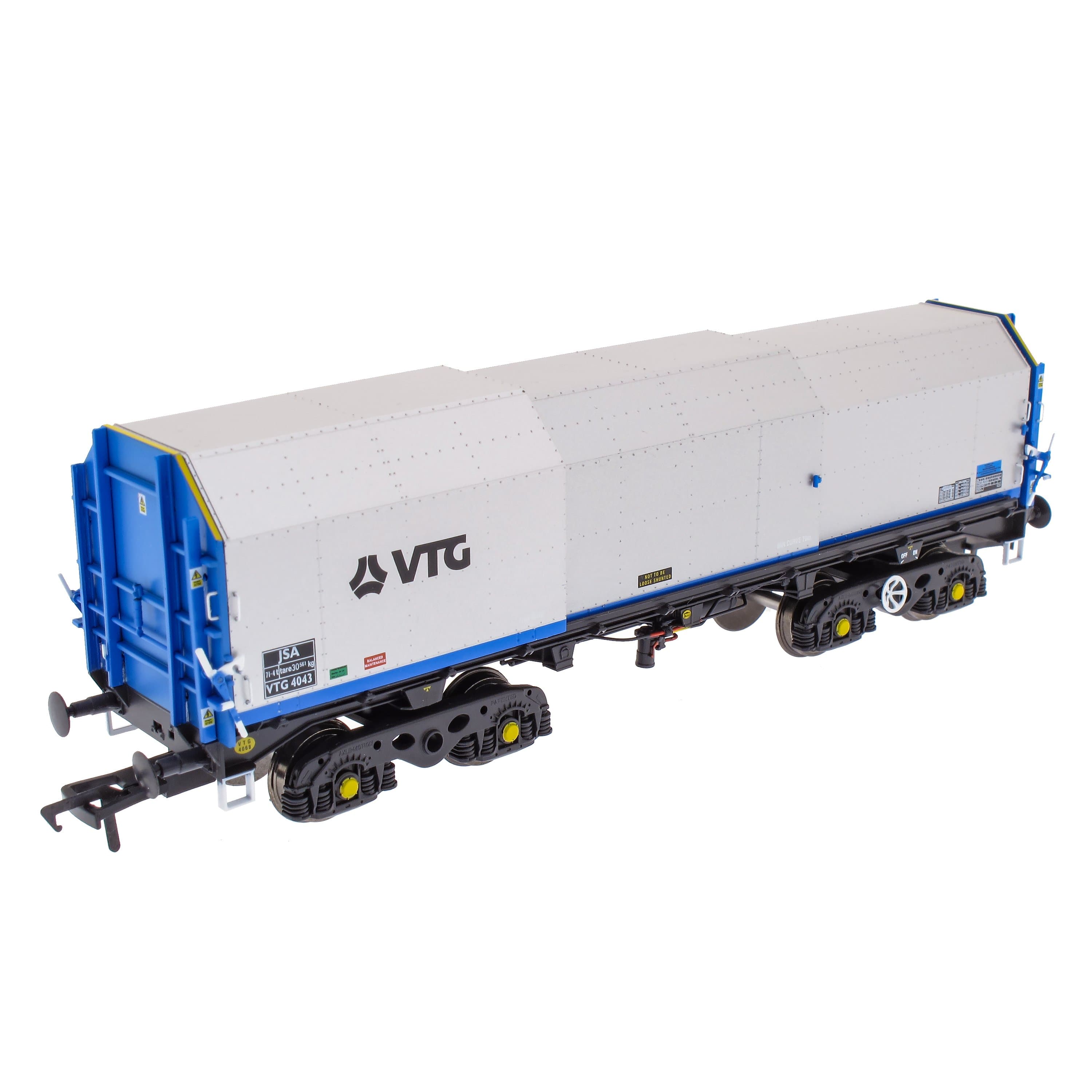 Pacáiste Cúpla Wagon Cruach Clúdaithe JSA Bogie - VTG 3