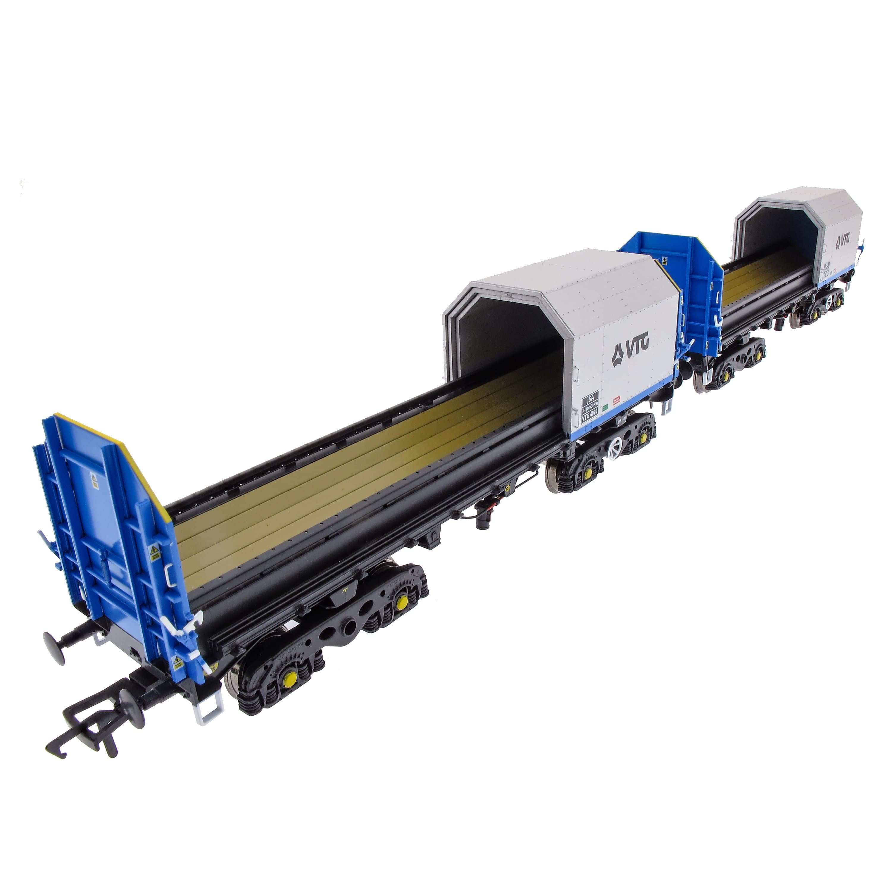 Pacáiste Cúpla Wagon Cruach Clúdaithe JSA Bogie - VTG 1