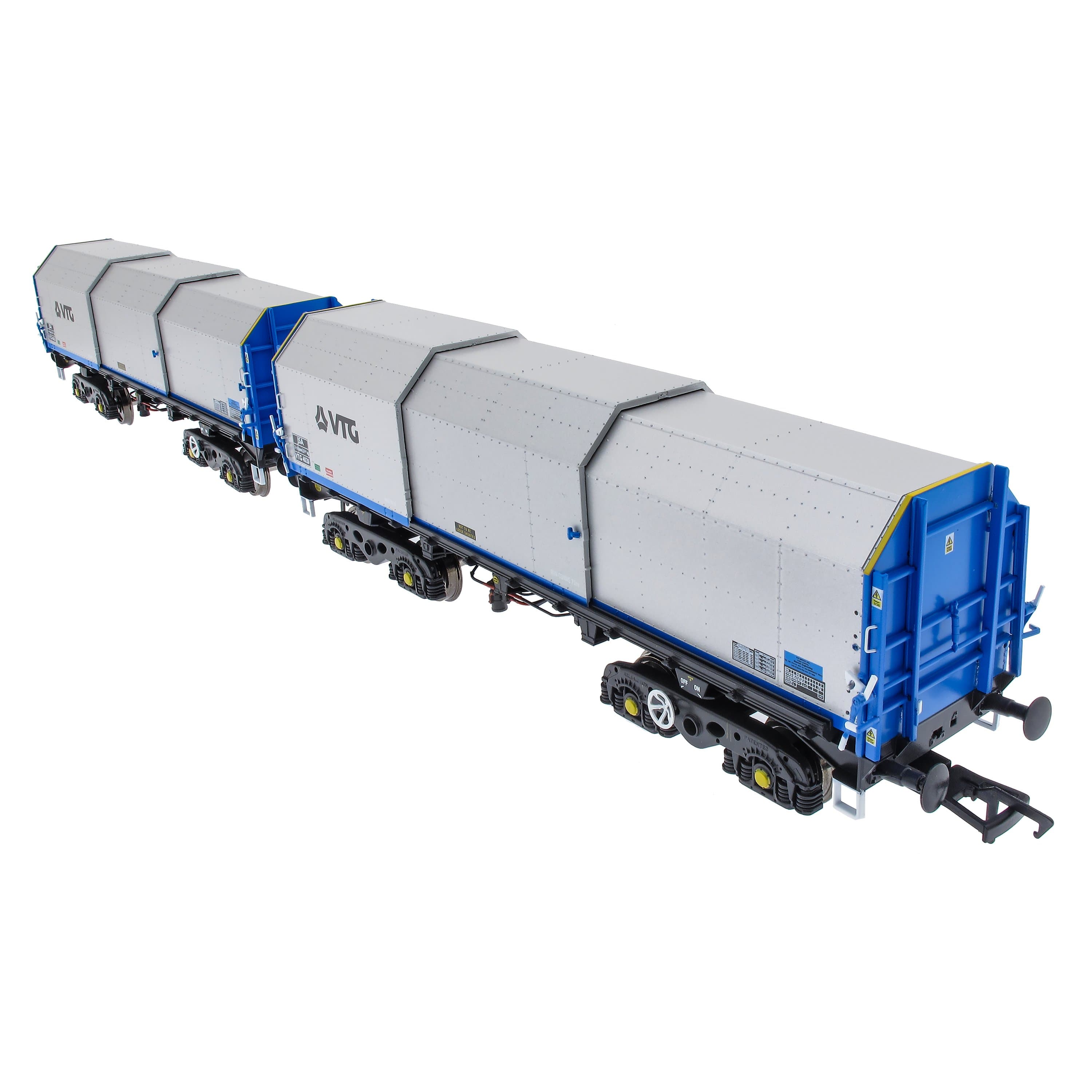 Pacáiste Cúpla Wagon Cruach Clúdaithe JSA Bogie - VTG 1