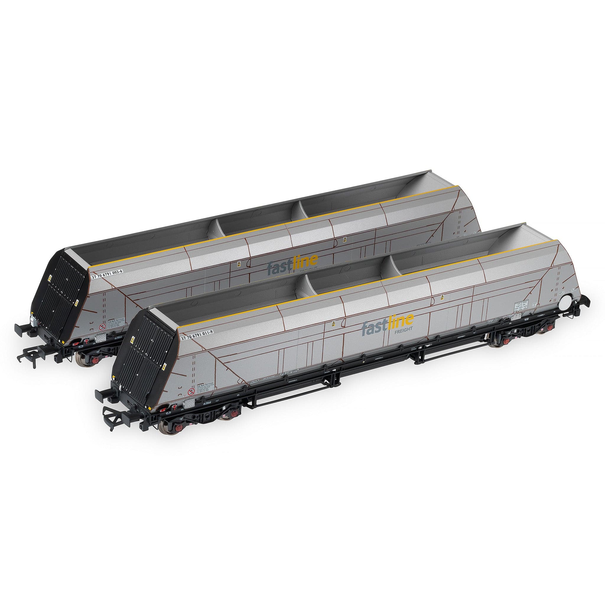 HYA Bogie Hopper Wagon - Lastais Fastline - Pacáiste Cúpla 1
