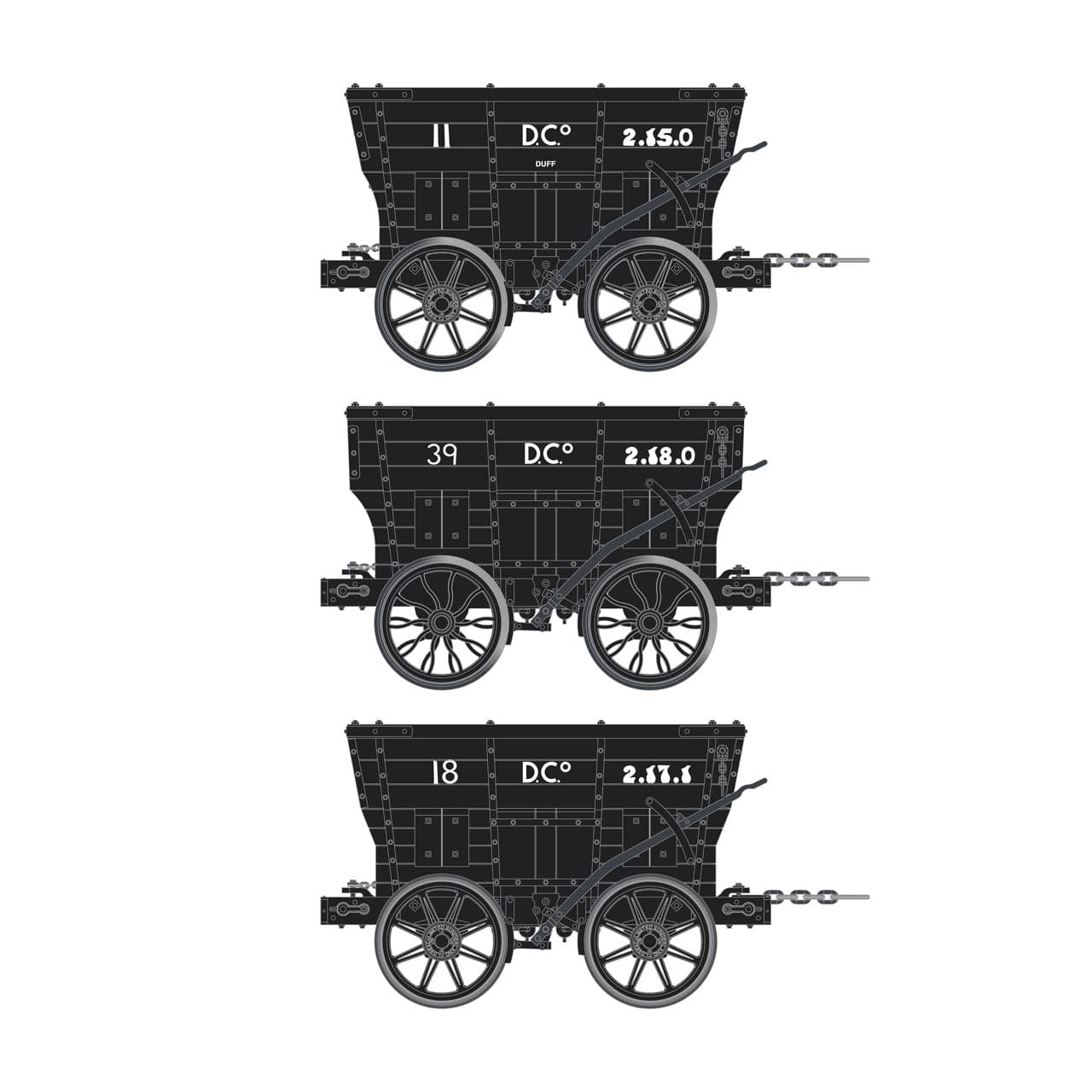 Cuan Seaham Wagon Chaldron - Pacáiste M
