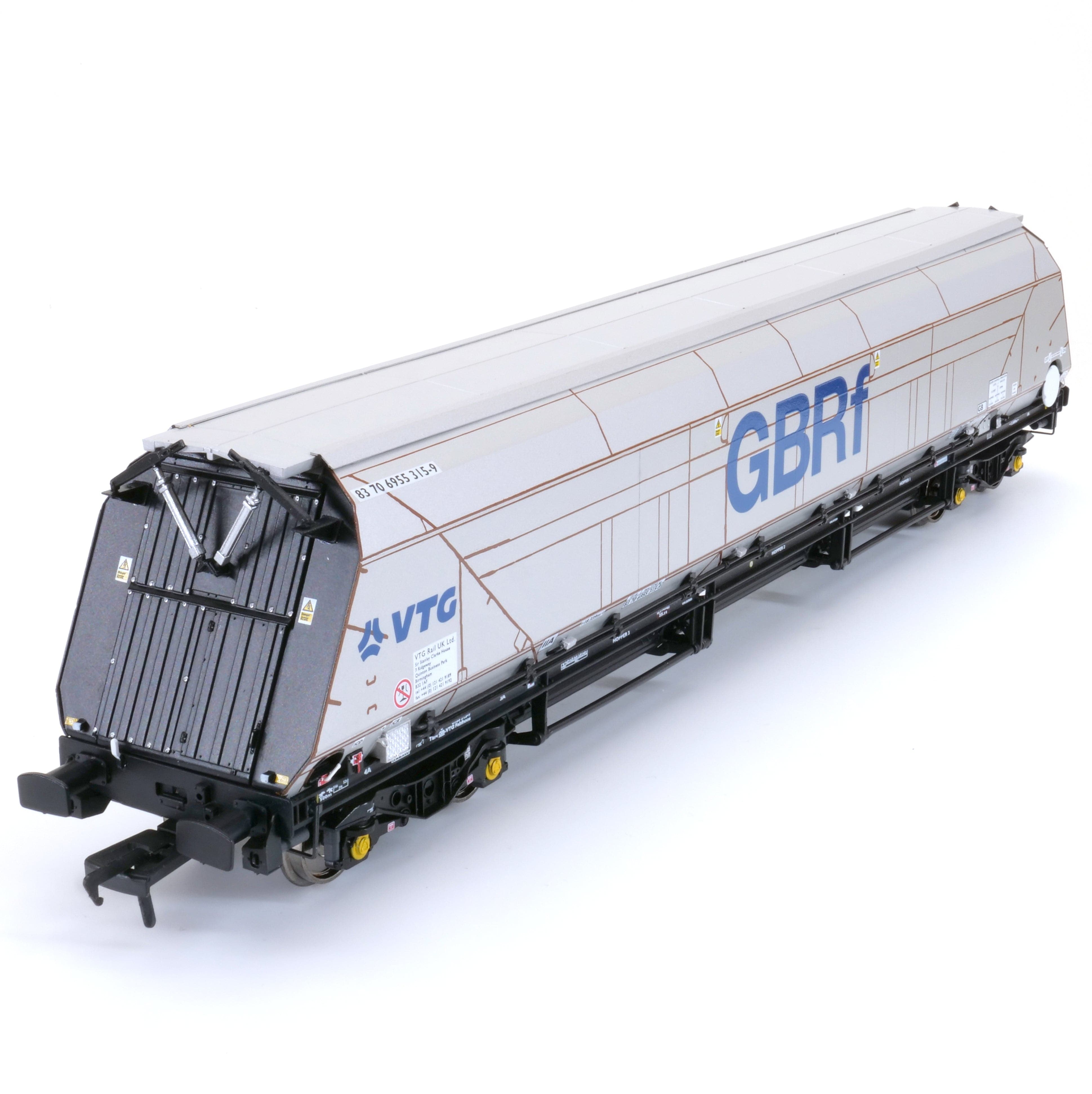 IIA Bithmhais Bogie Hopper Wagon - GBRf / VTG - Pacáiste 3