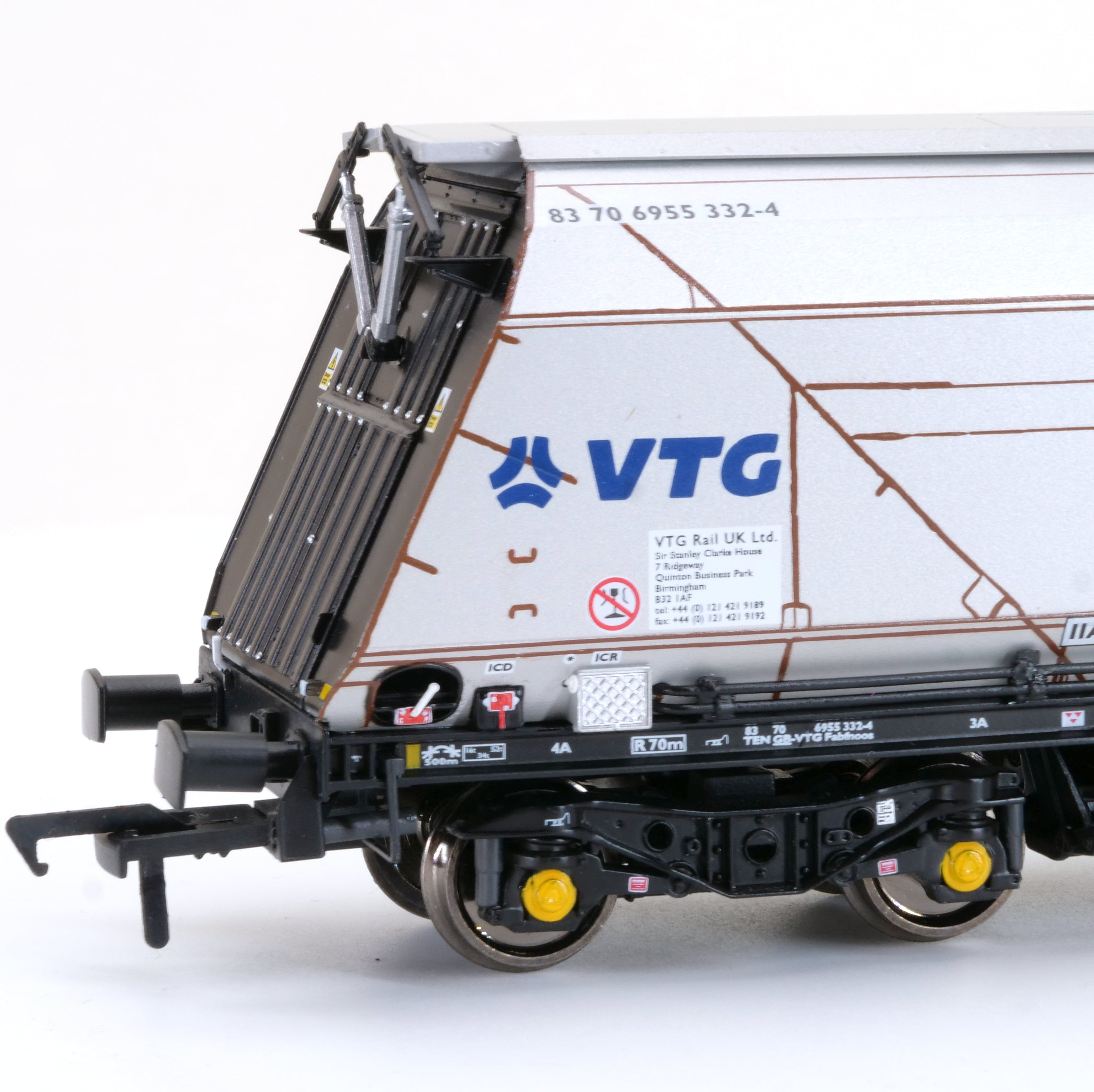 IIA Bithmhais Bogie Hopper Wagon - GBRf / VTG - Pacáiste 3