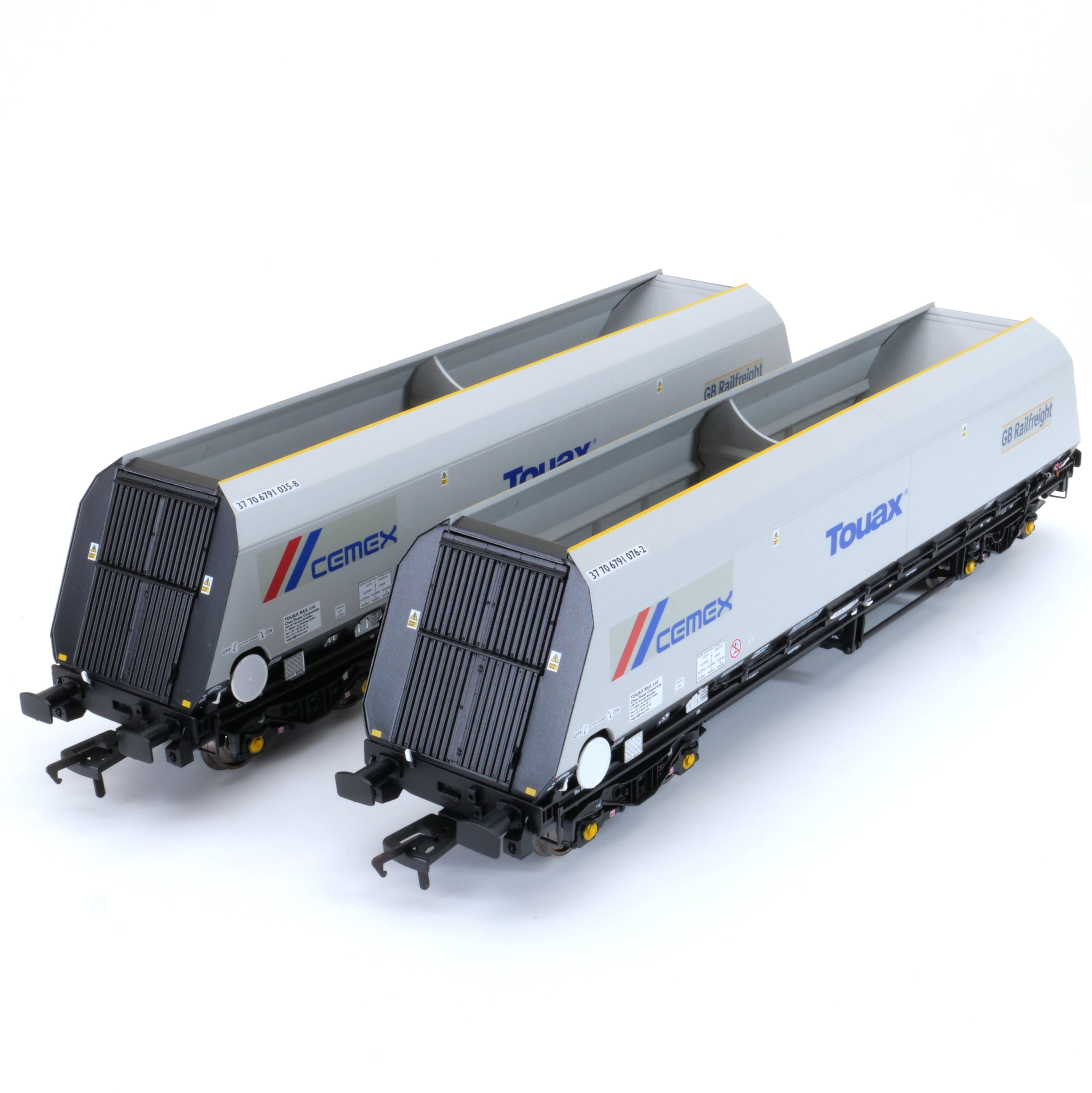 Pacáiste HYA gearrtha anuas - lógónna GBRf/Cemex w/Touax (Pacáiste 1)